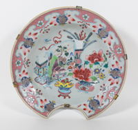 Chinese Famille Rose Barbers Bowl thumbnail 4