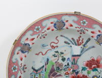 Chinese Famille Rose Barbers Bowl thumbnail 5