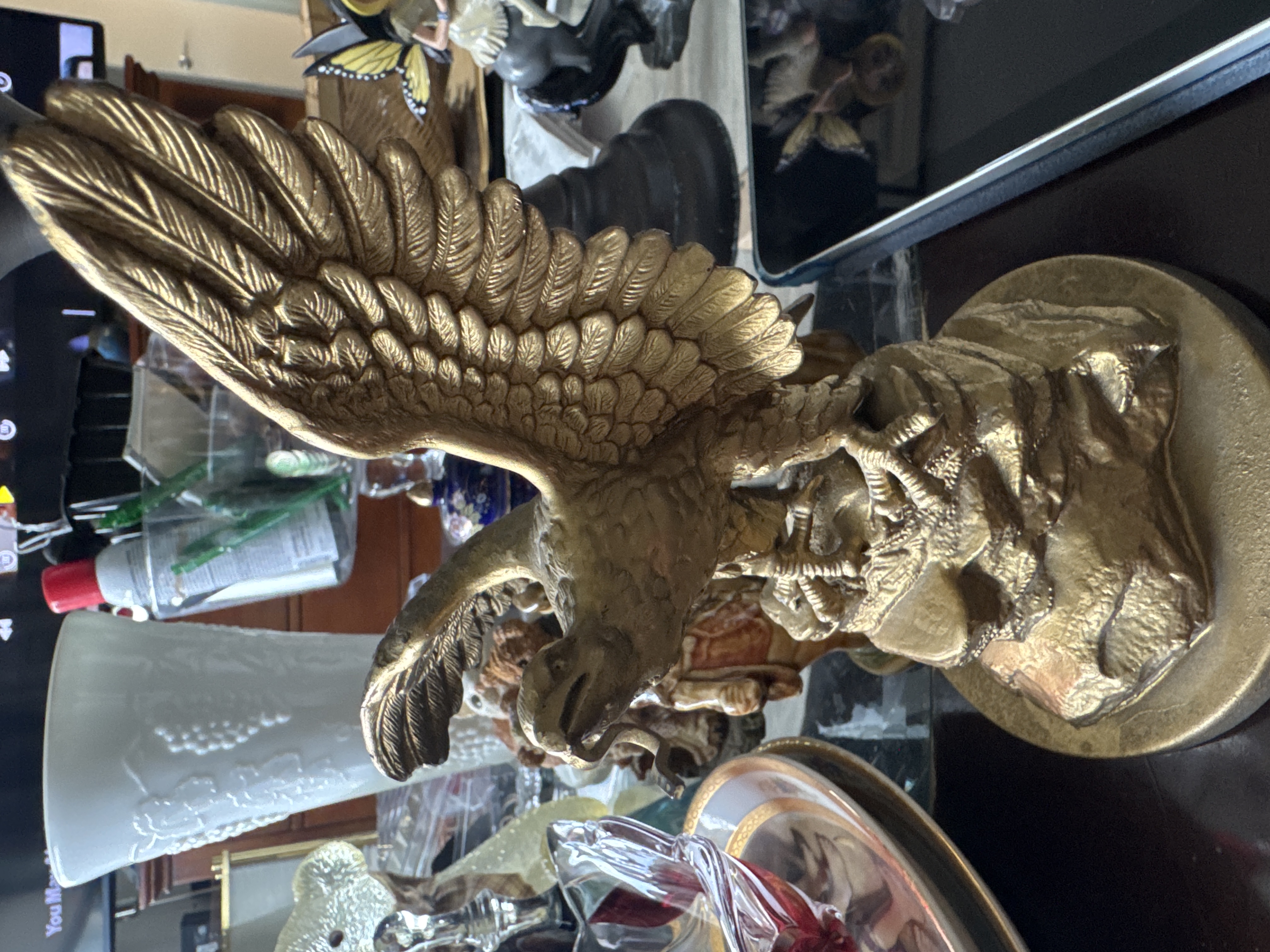 Golden Eagle Sculpture