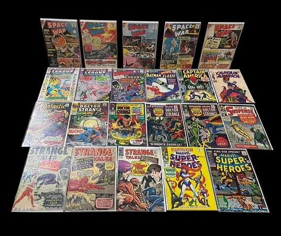 Silver Age American Marvel and DC Comic Book Group Lot thumbnail 11