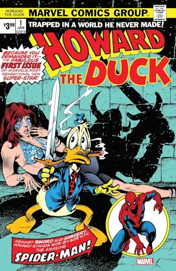 Howard the Duck #1 Comic Book (Marvel, January 1976)