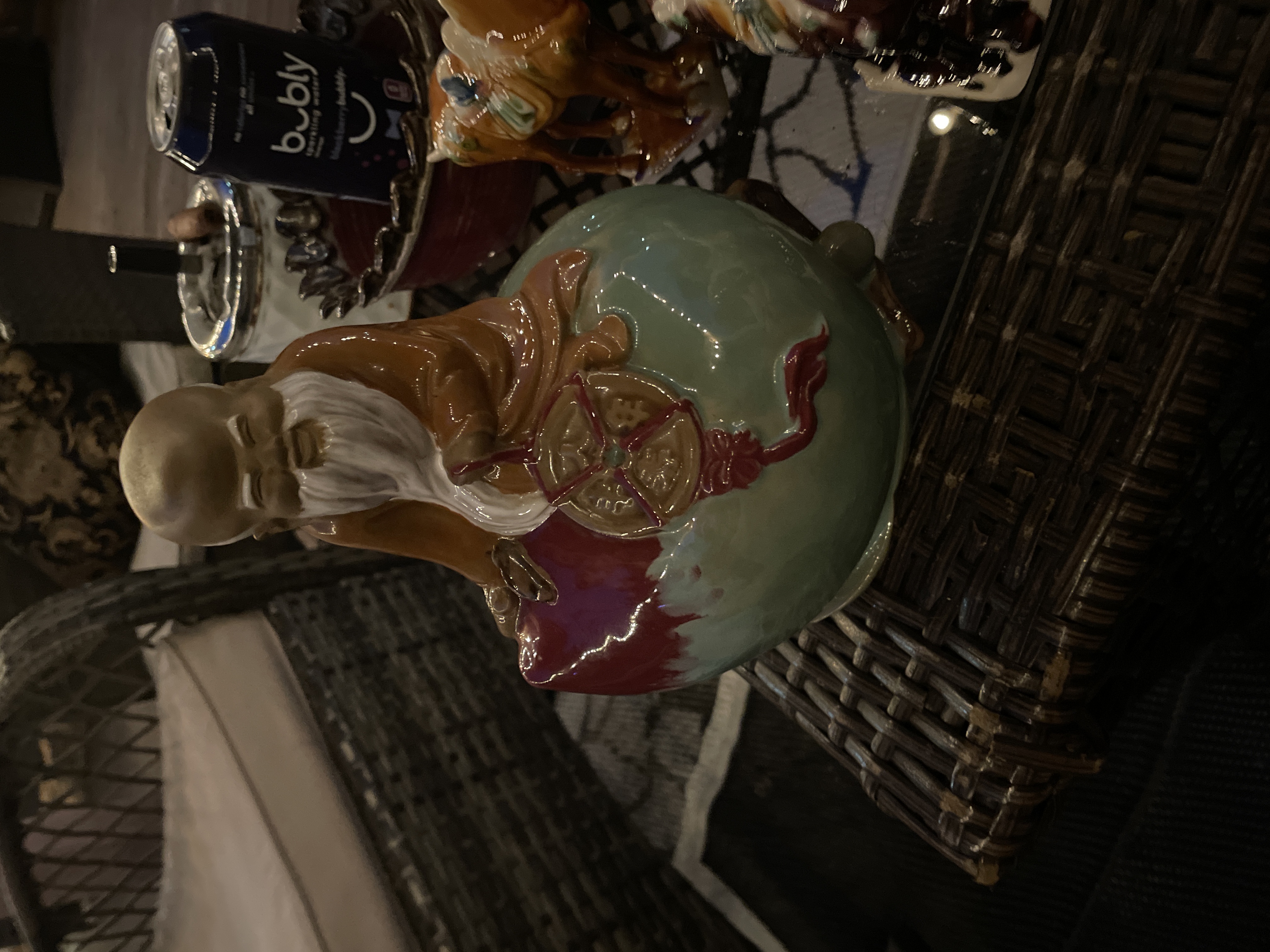 Chinese Porcelain Figure of Shou Lao