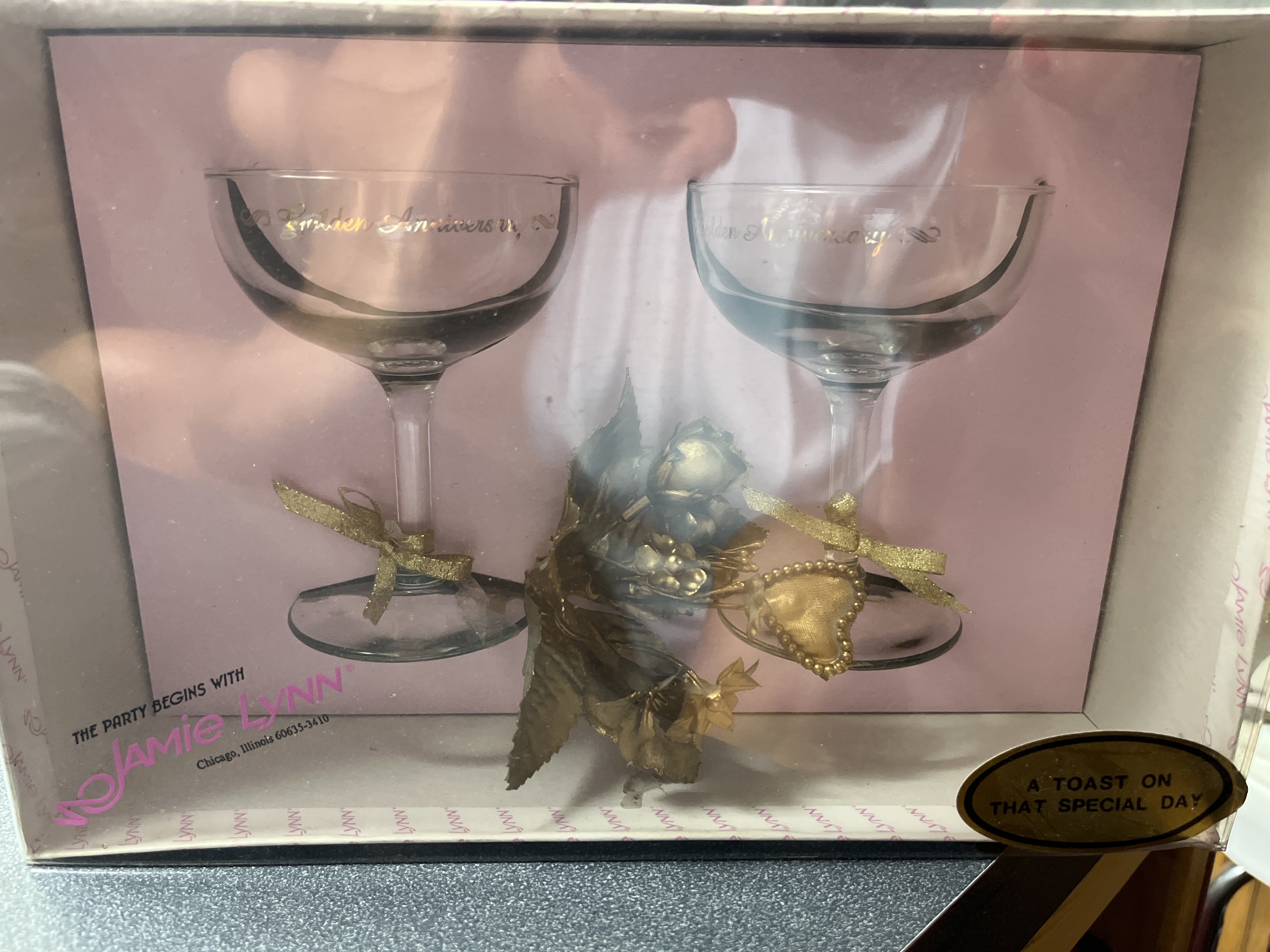Jamie Lynn Champagne Coupes Gift Set