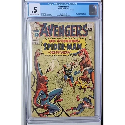 Marvel Silver Age Comic Avengers #11 (CGC 0.5)