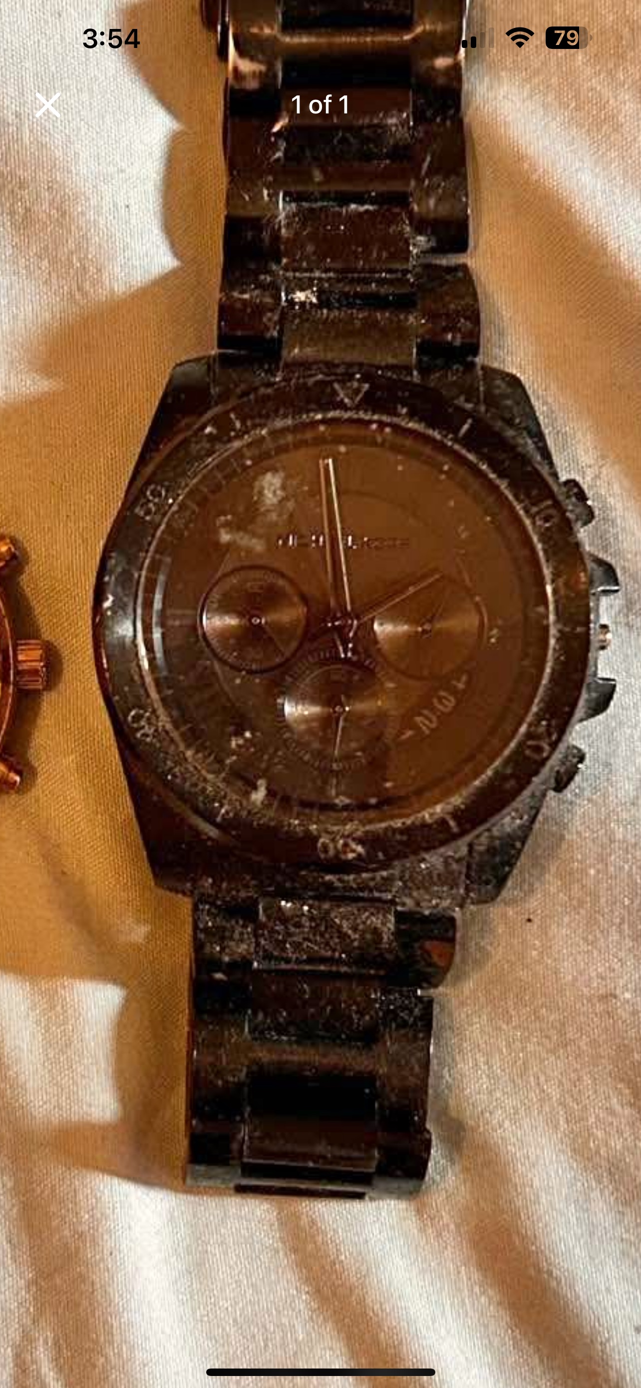 Michael Kors Chronograph Stainless Steel Wristwatch