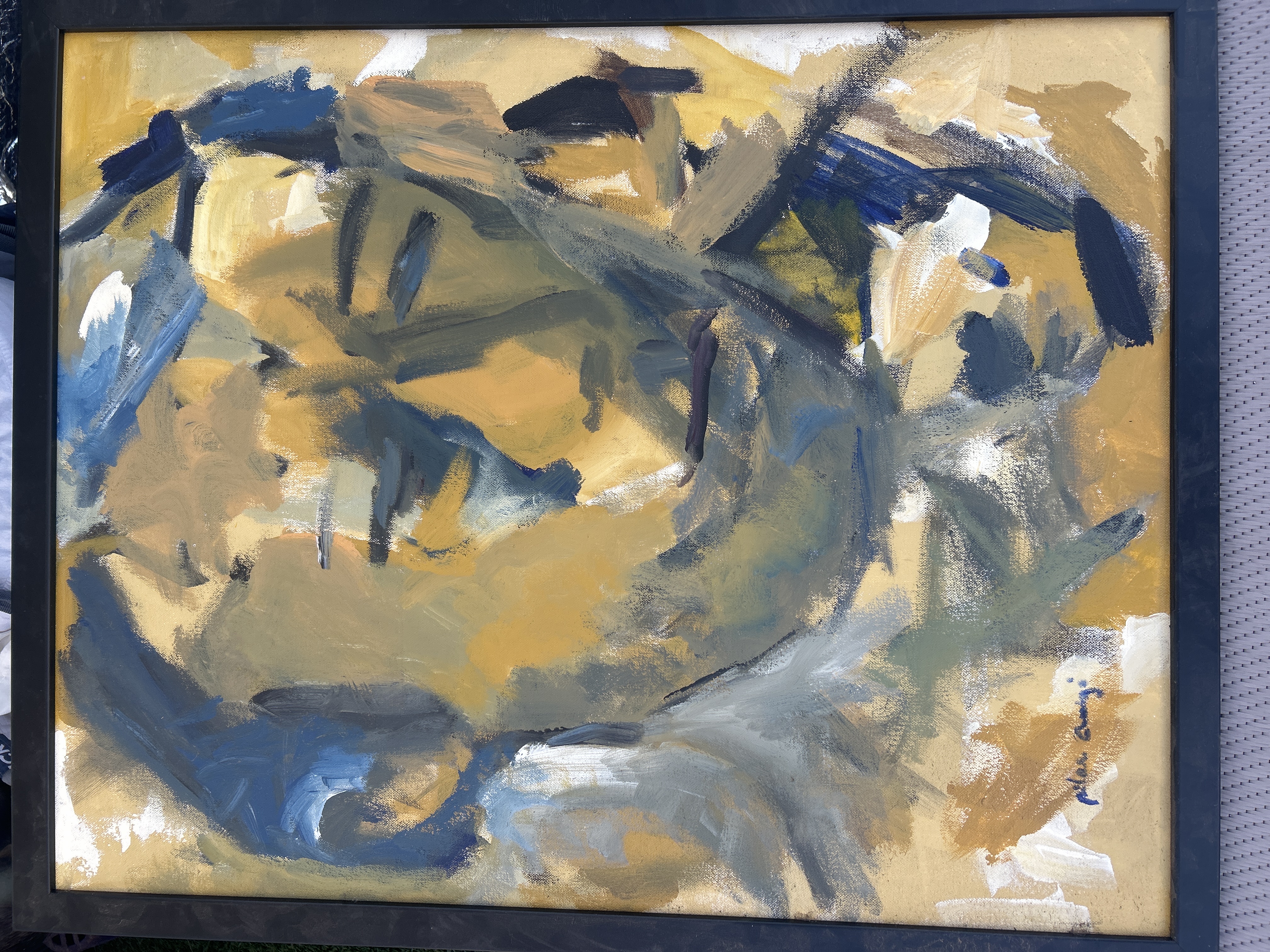 Modern Abstract Oil Painting