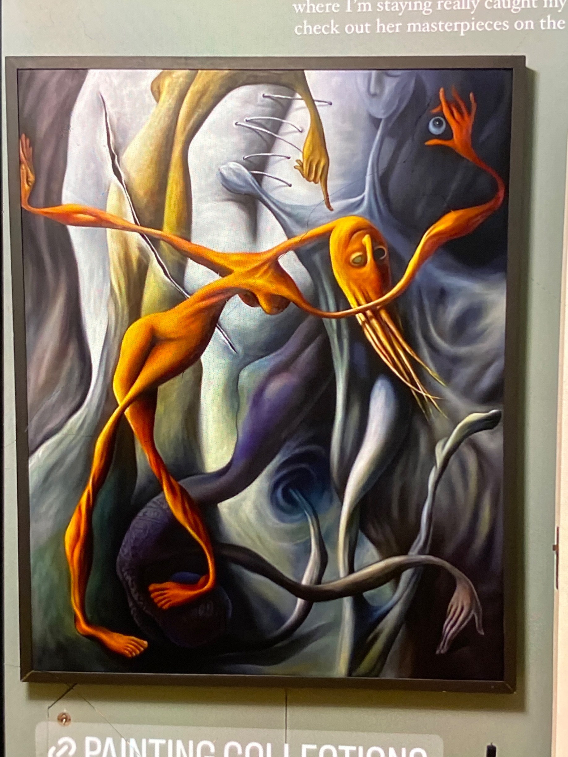 Contemporary Surrealist Oil Painting