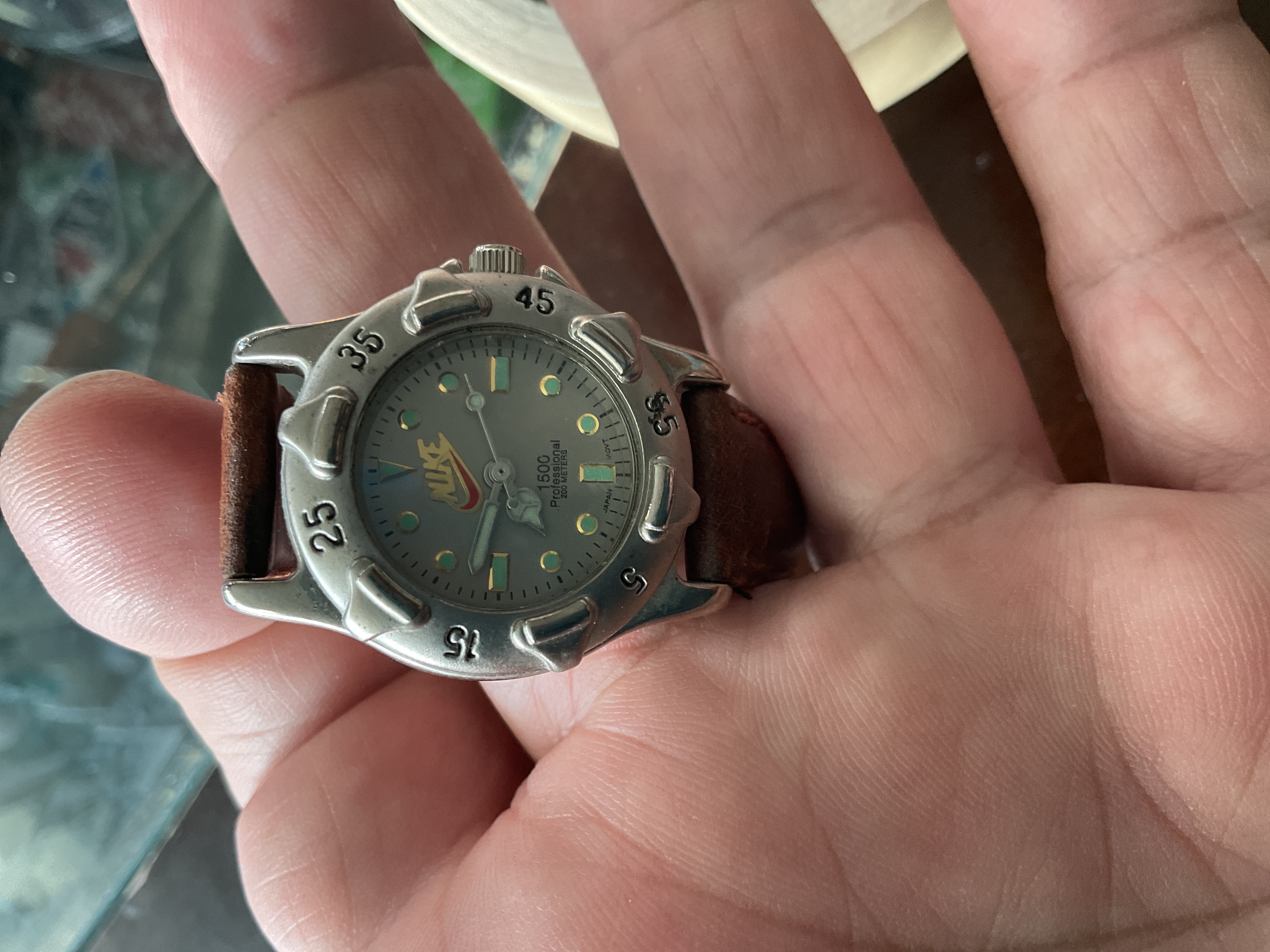 Vintage Nike Professional Quartz Diver-Style Wristwatch
