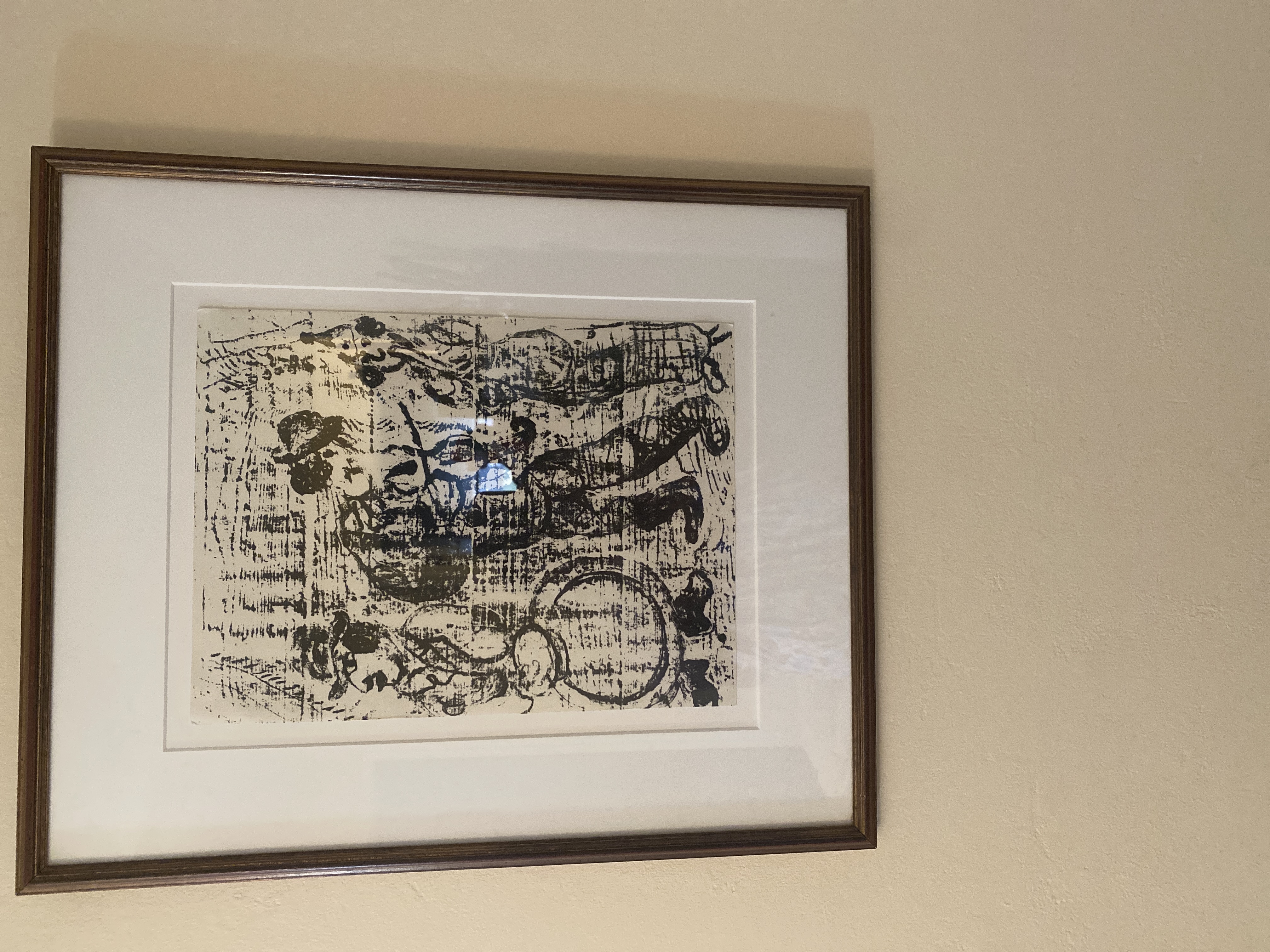 Modern Abstract Framed Print thumbnail 2