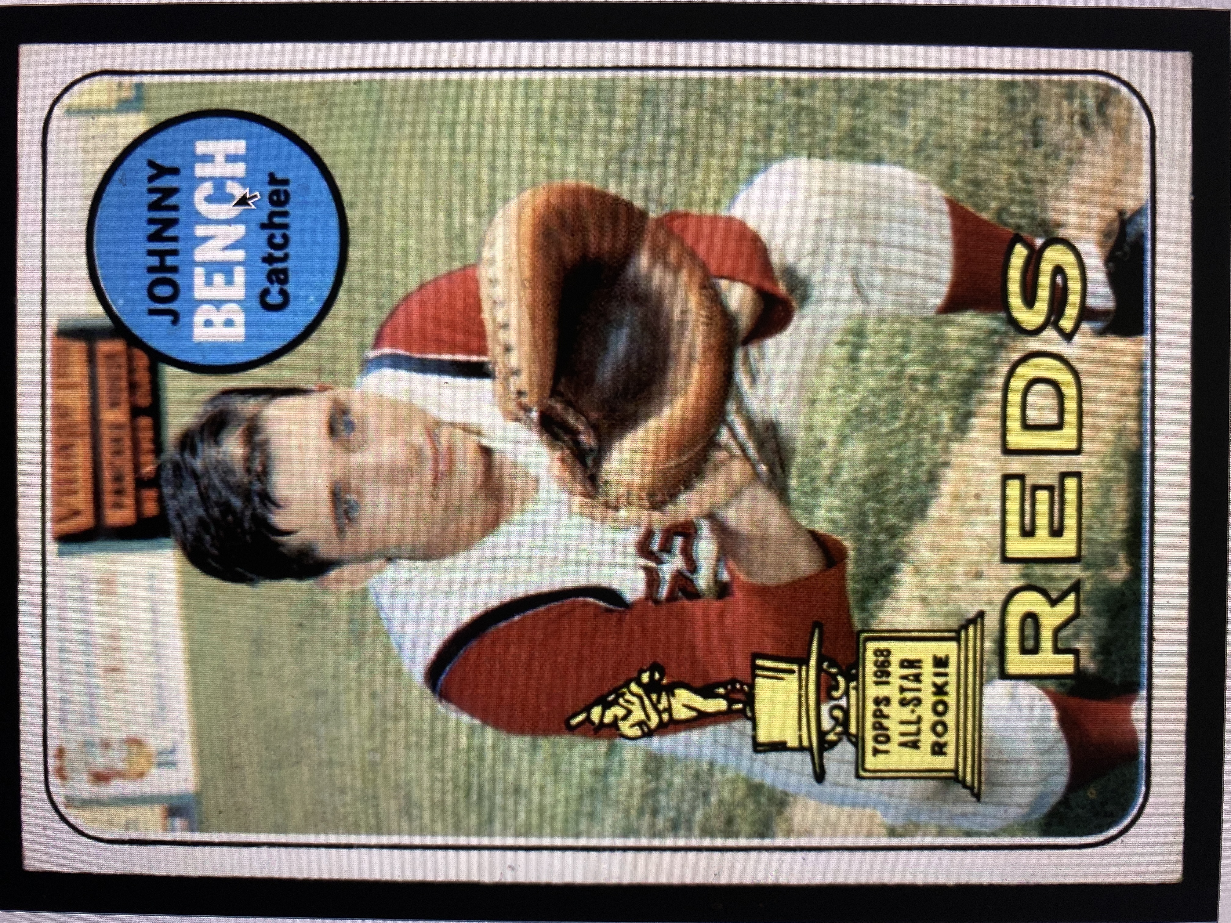 1969 Topps Johnny Bench Baseball Card