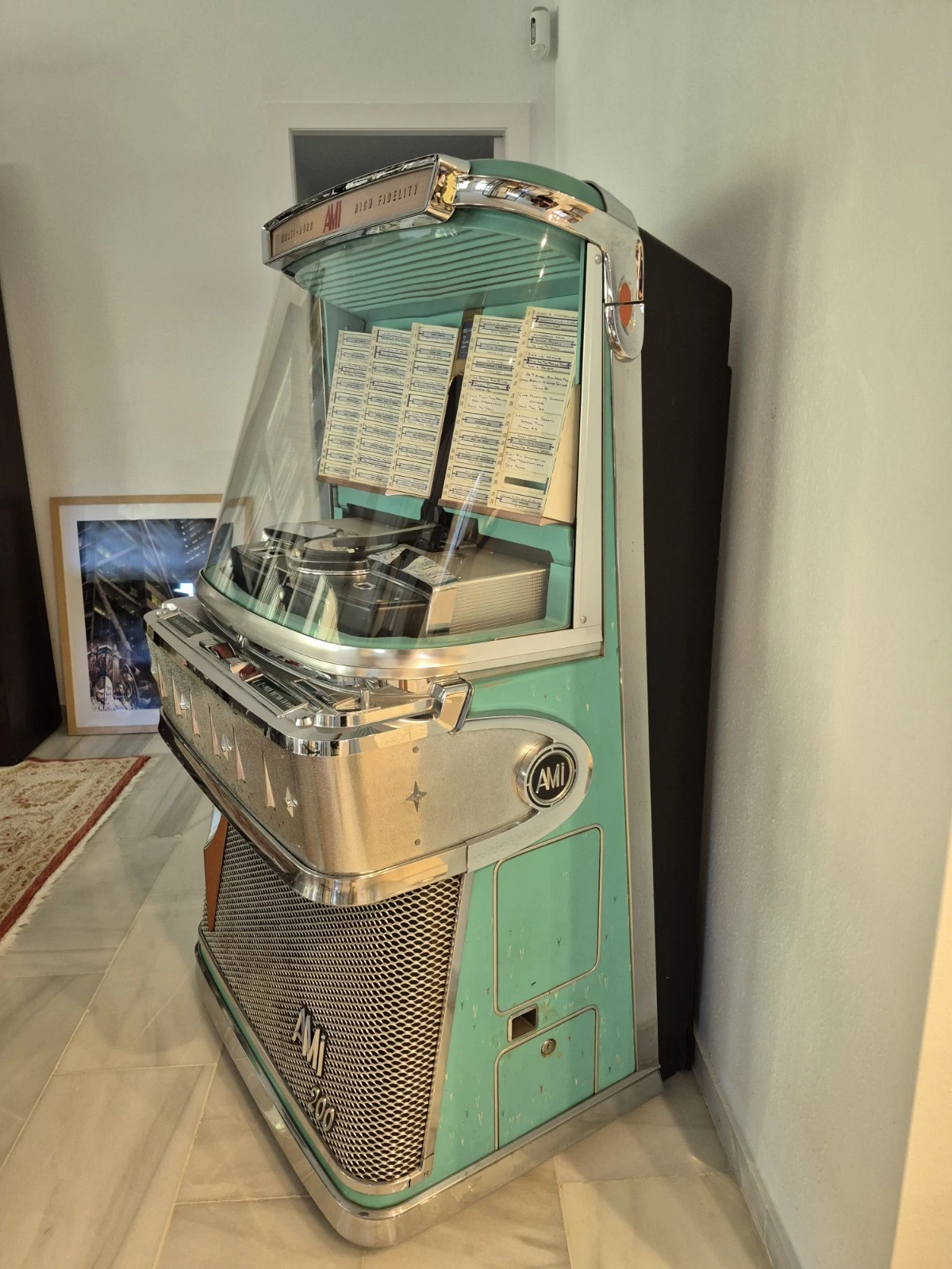 American Mid-Century Modern AMI 200 Jukebox thumbnail 3