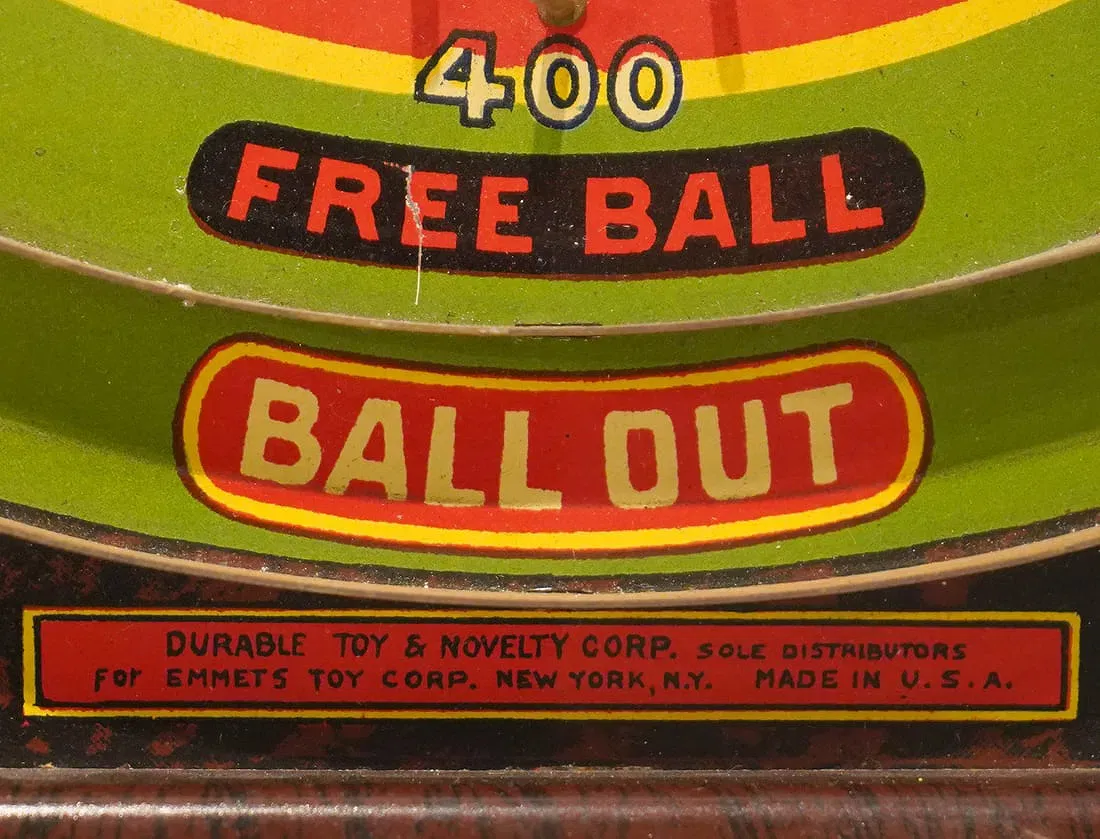 American Vintage "Lucky Star" Tabletop Pinball Game thumbnail 5