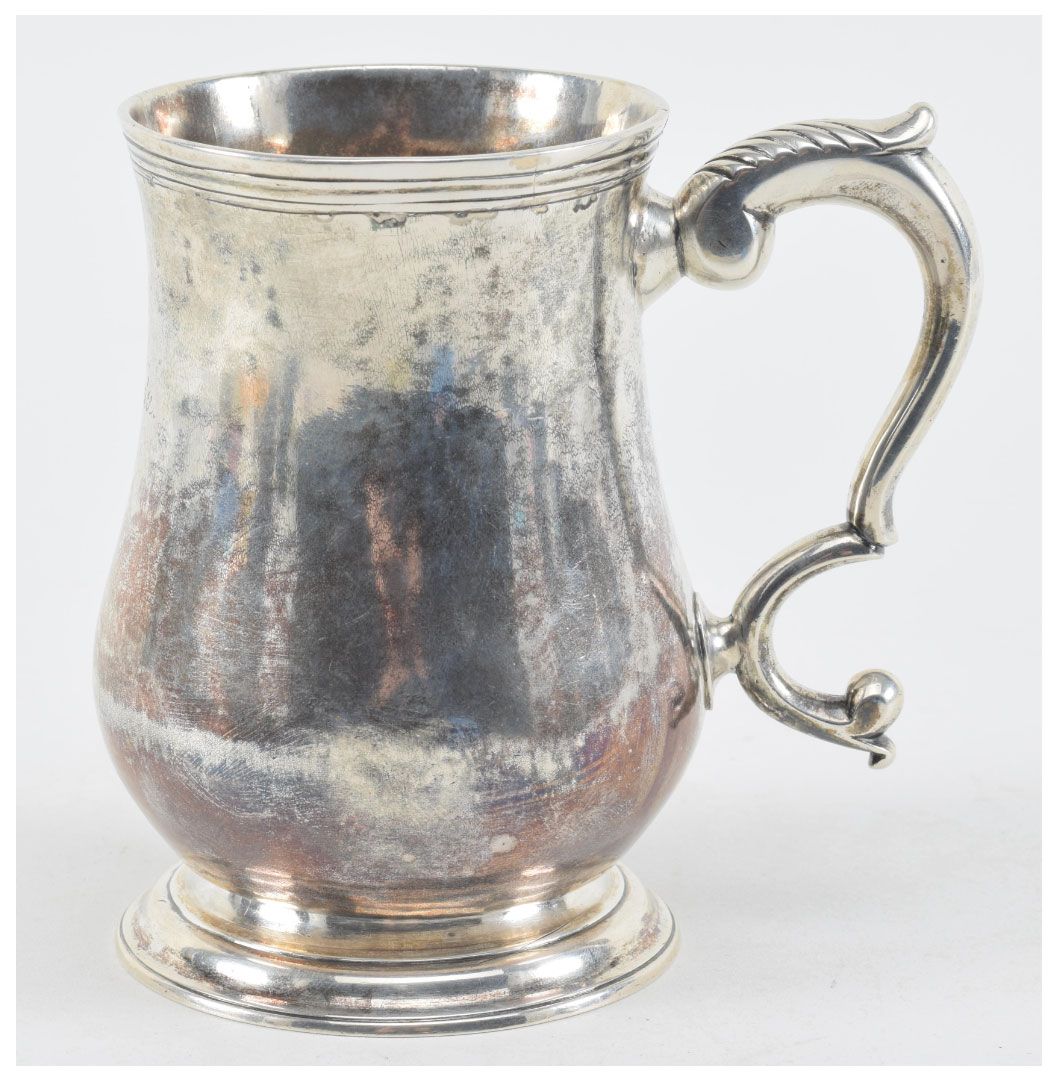 Georgian Period Sterling Silver Tankard