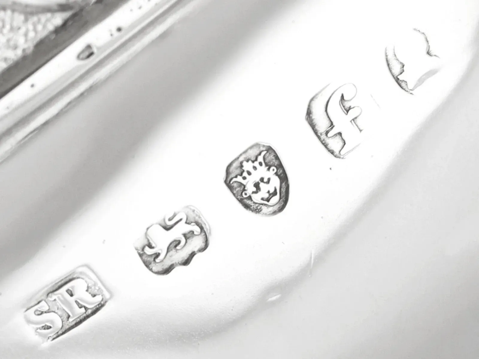 Edwardian Period Sterling Silver Three-Piece Tea Service thumbnail 5