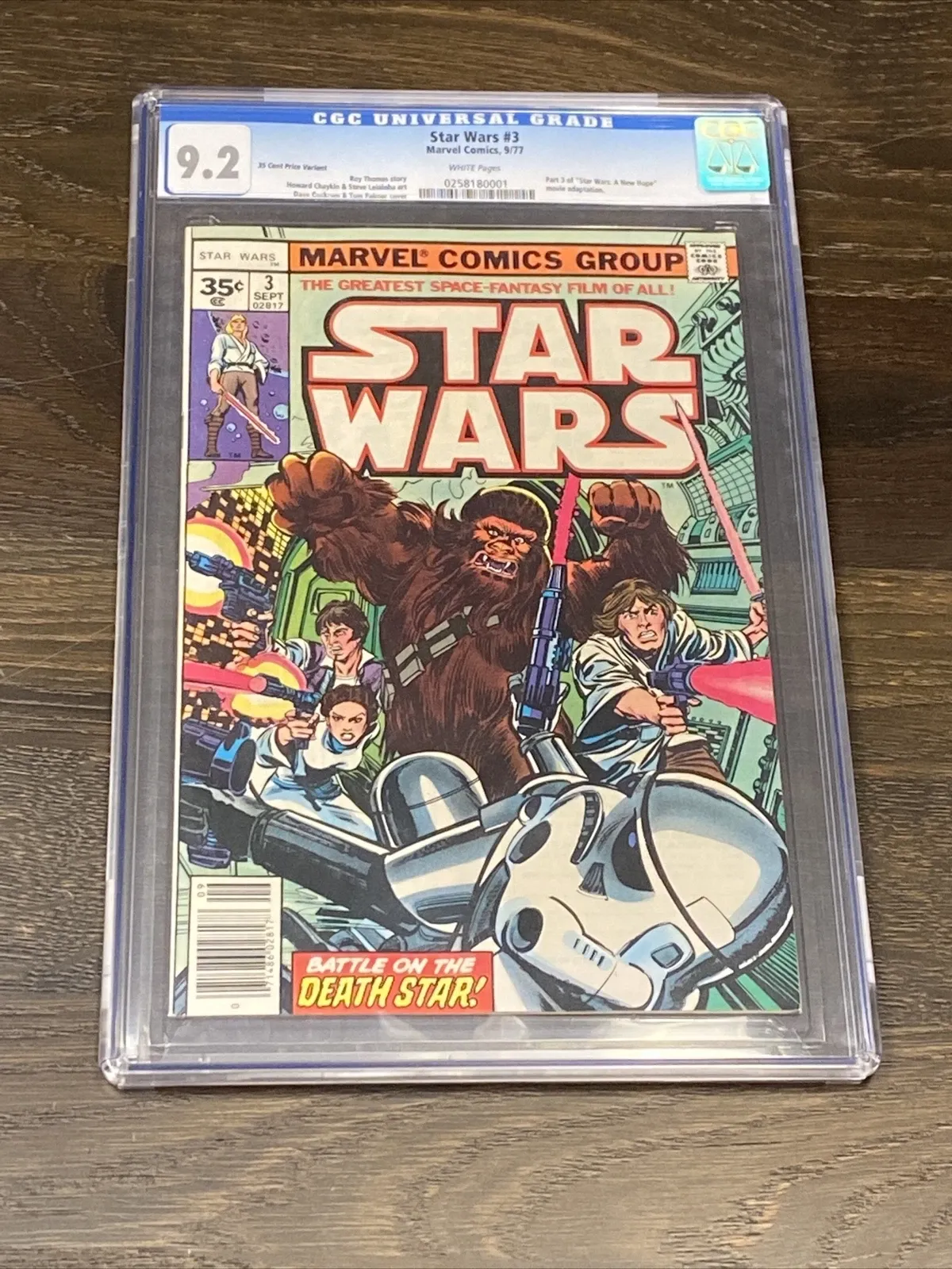 Collection of Five CGC Graded Star Wars Marvel Comics thumbnail 6
