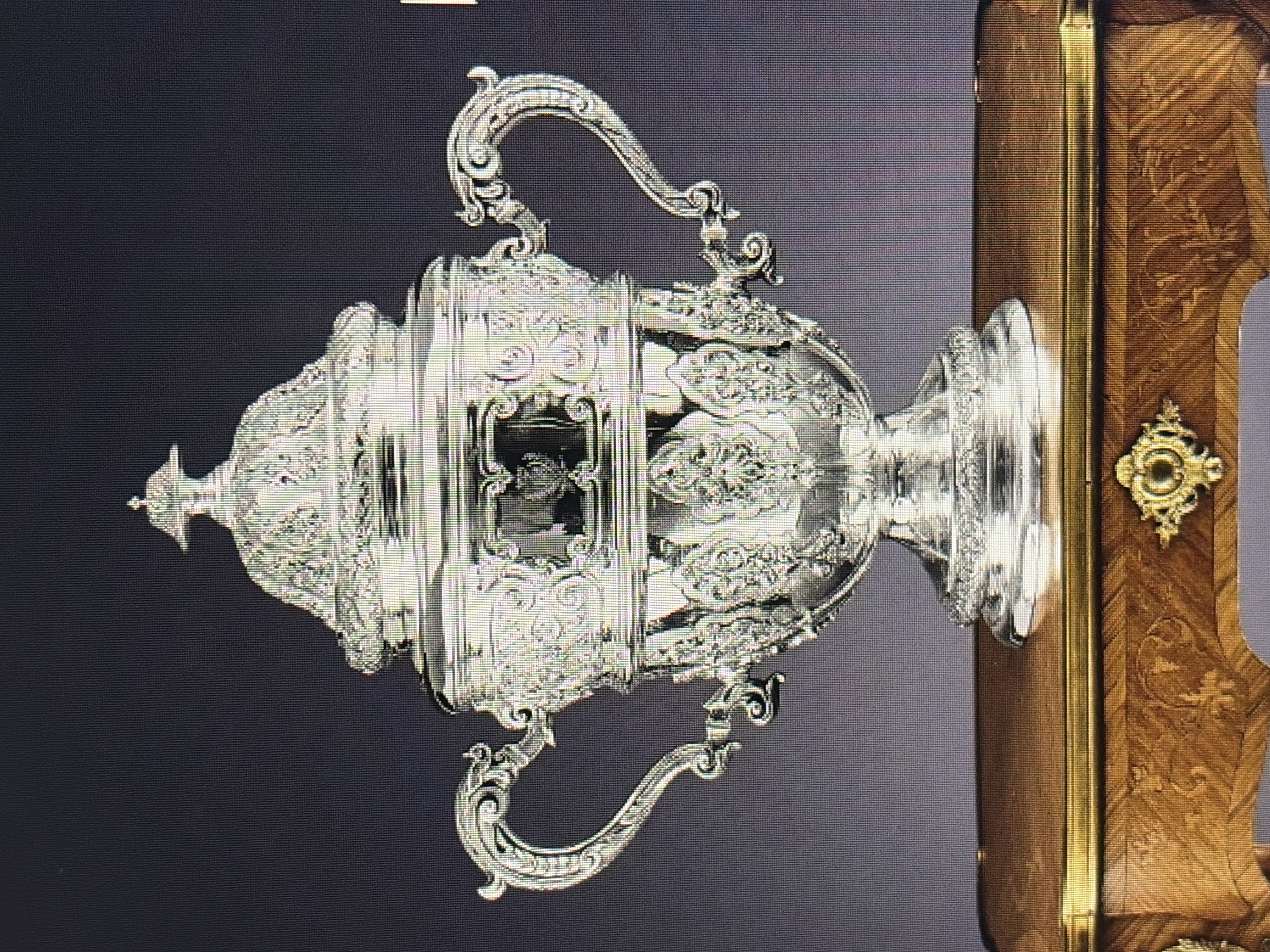 English Georgian Period Silver Covered Urn