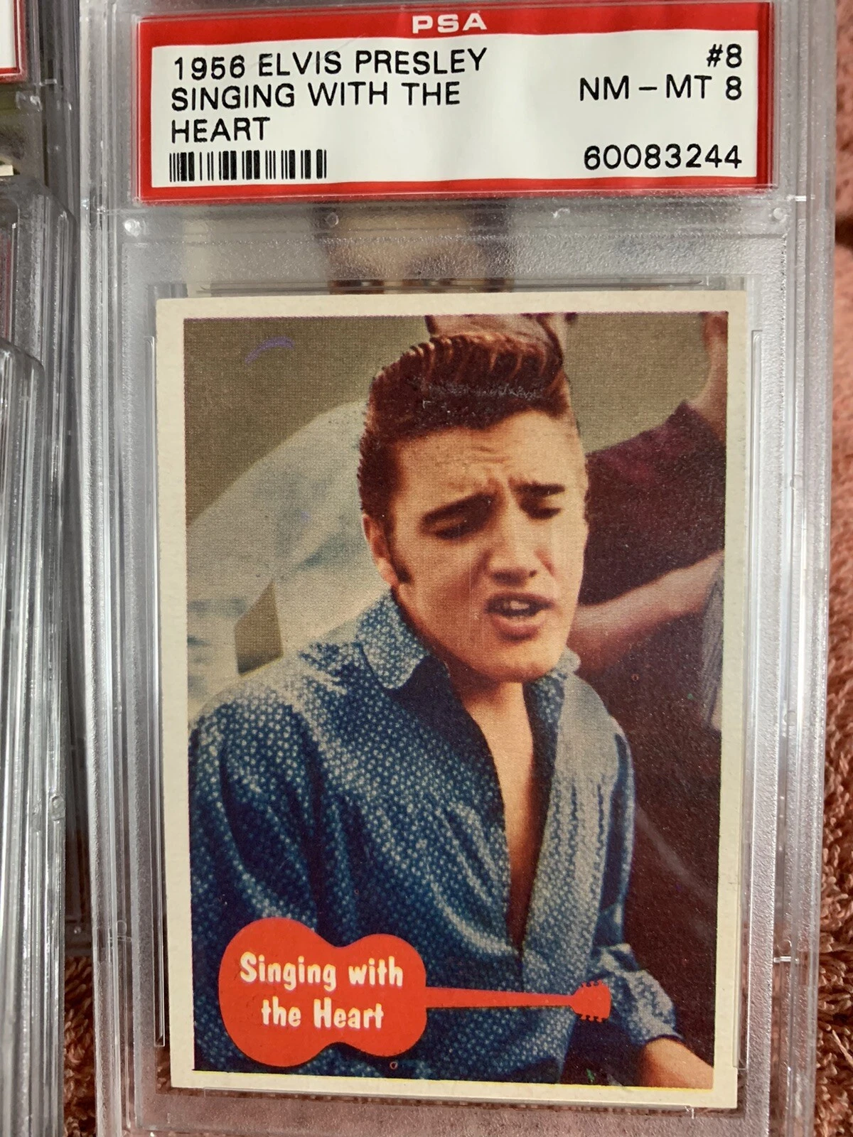 1956 Elvis Presley PSA-Graded Bubble Gum Trading Card Group thumbnail 8