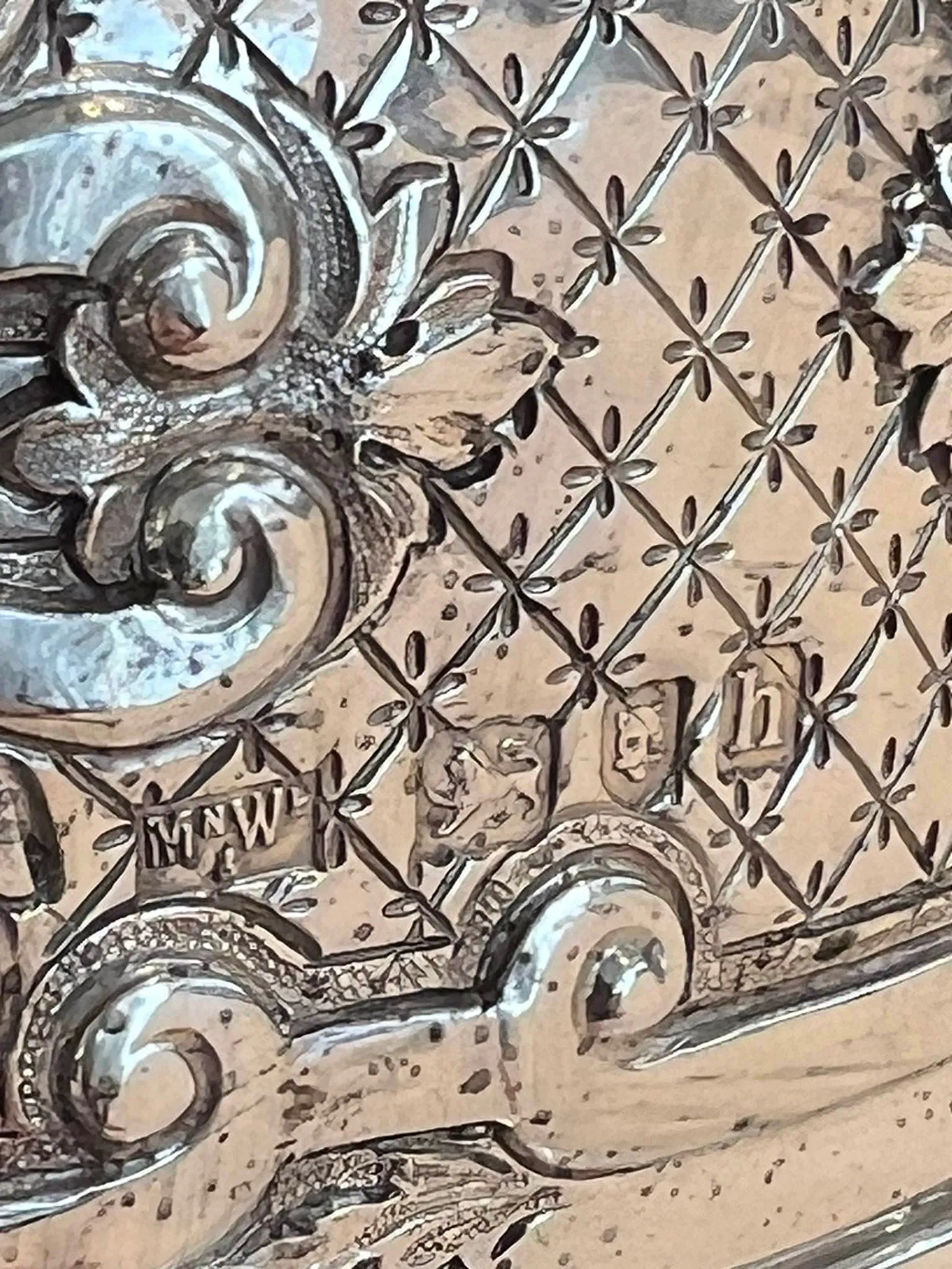 American Victorian Rococo Revival Silver Presentation Covered Urn thumbnail 7