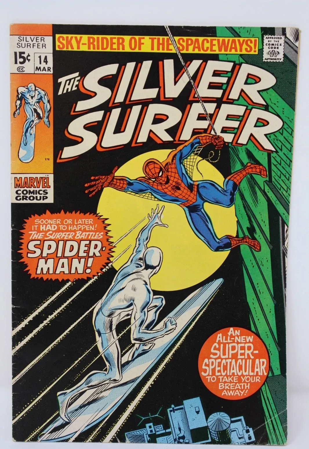 Bronze Age Marvel 'The Silver Surfer #14' Comic Book