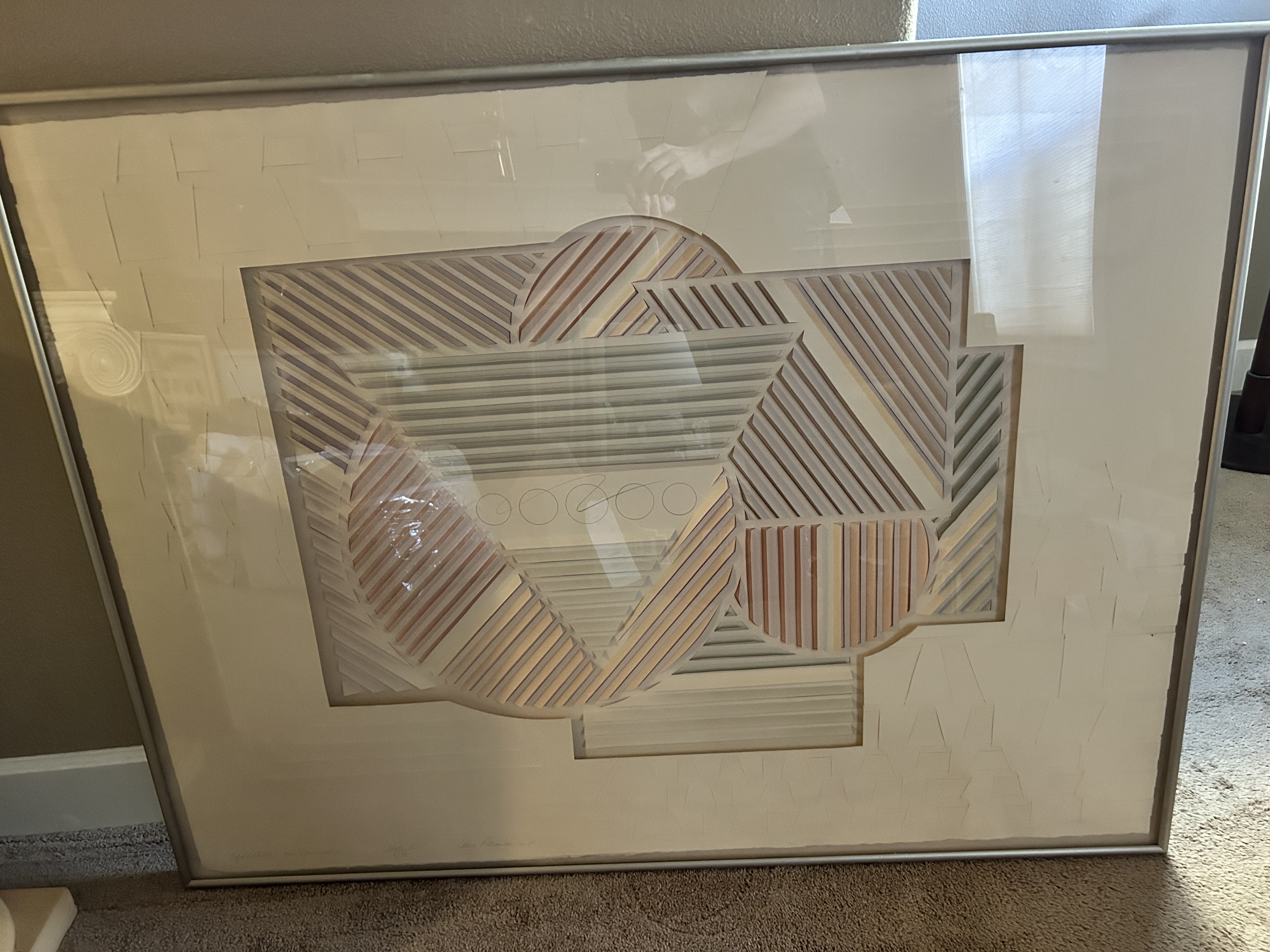 Abstract Modern Framed Artwork