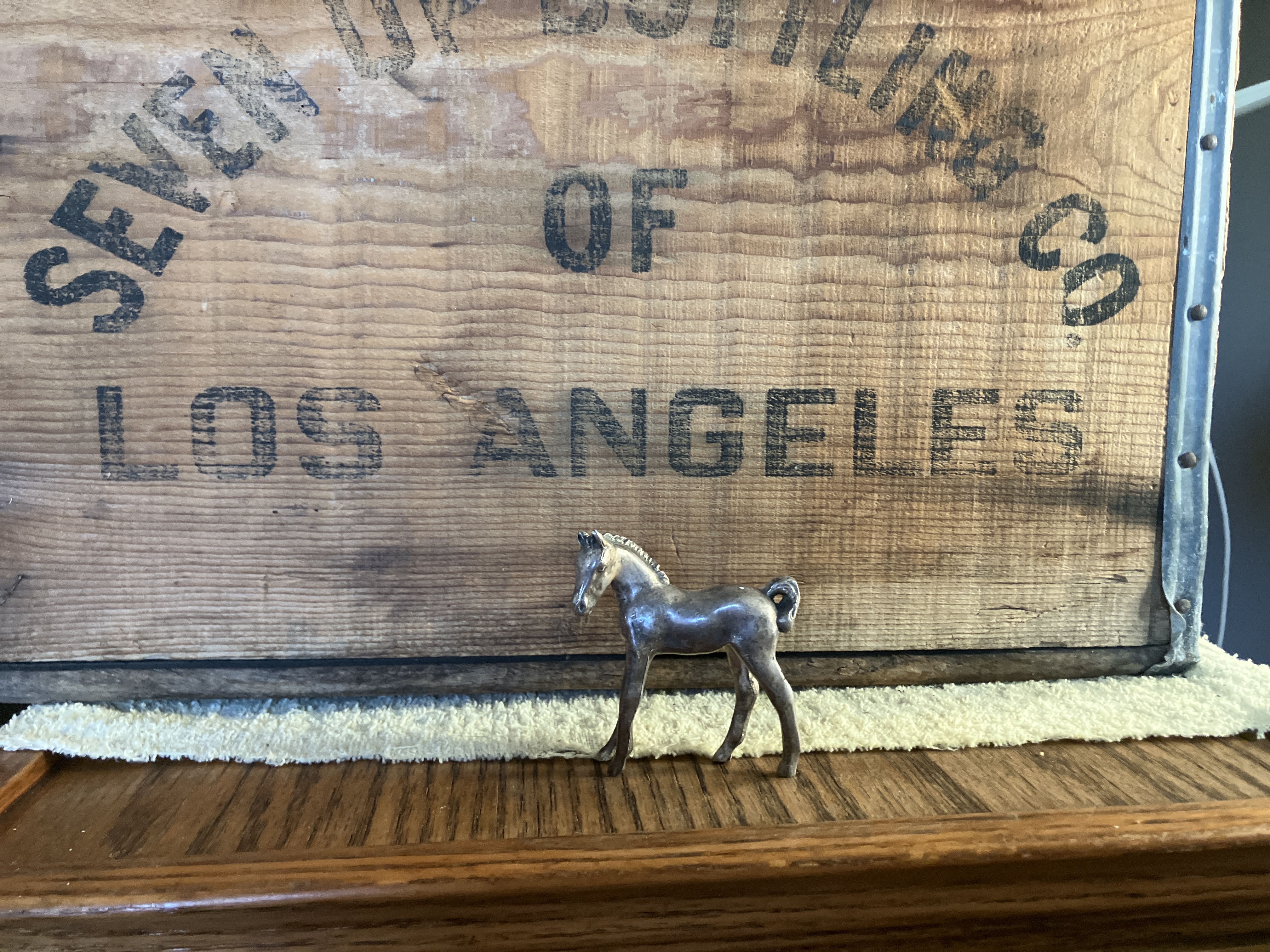 Mid-20th Century Seven-Up Wooden Crate