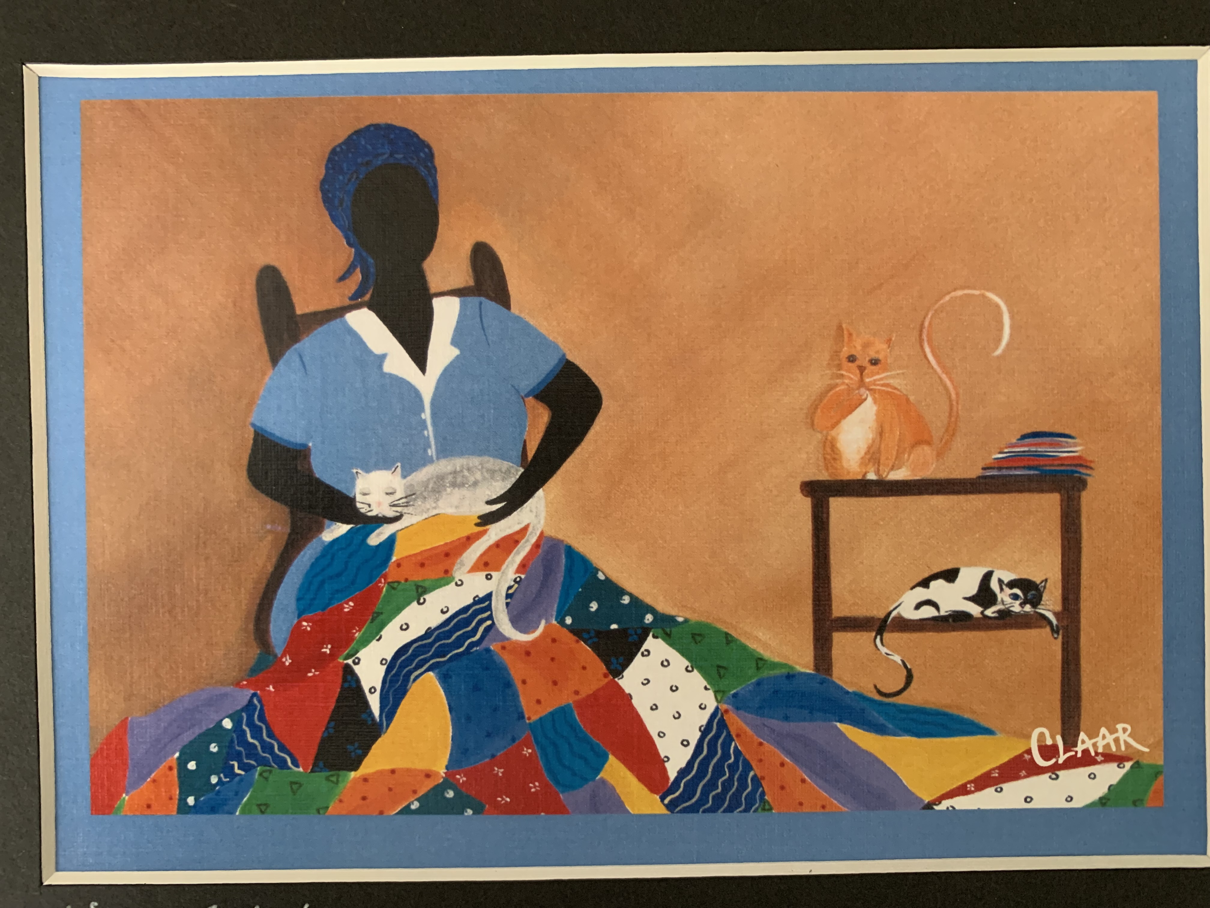 Contemporary Folk Art Print by Claar