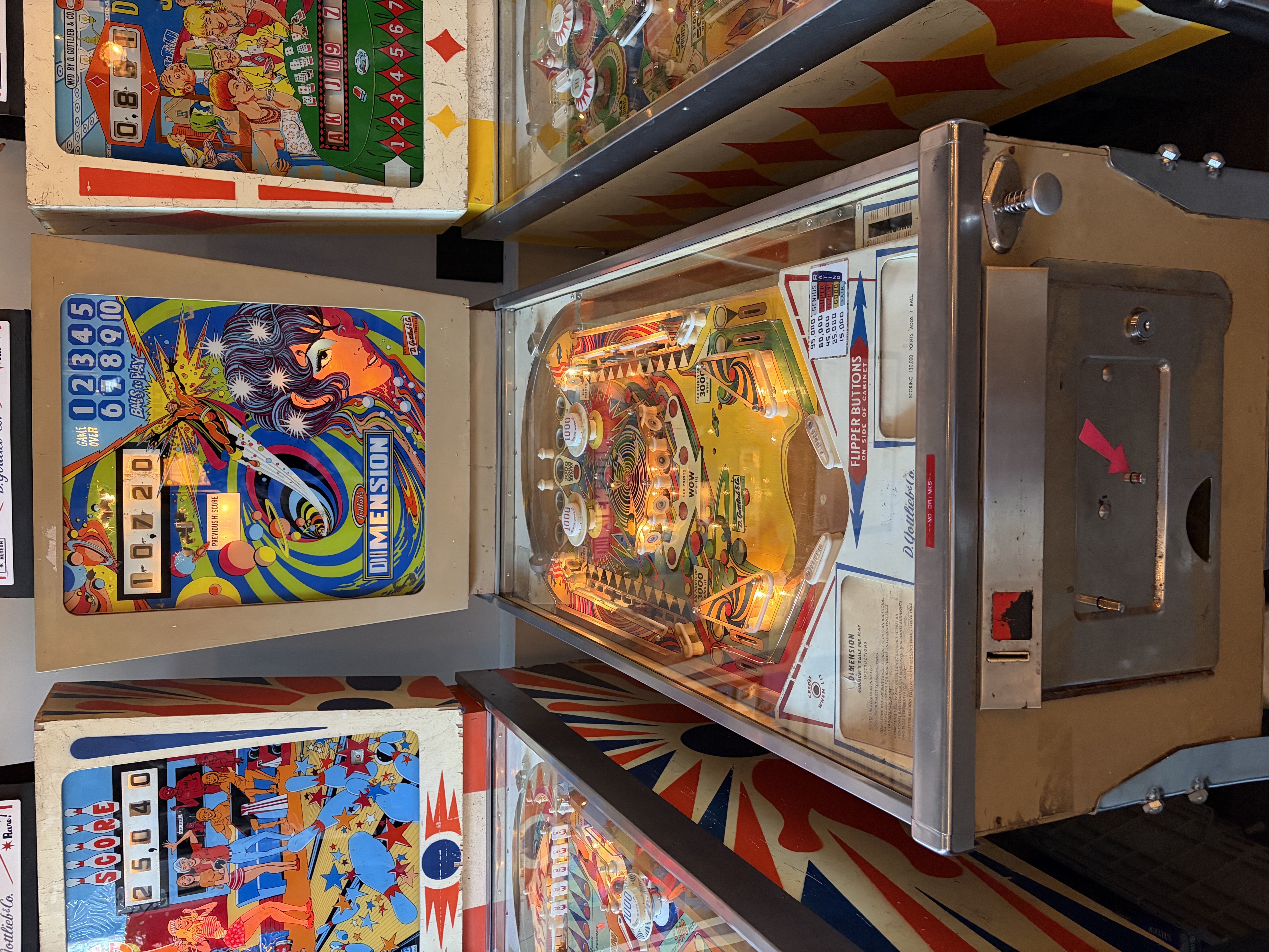 Gottlieb 'Dimension' Pinball Machine