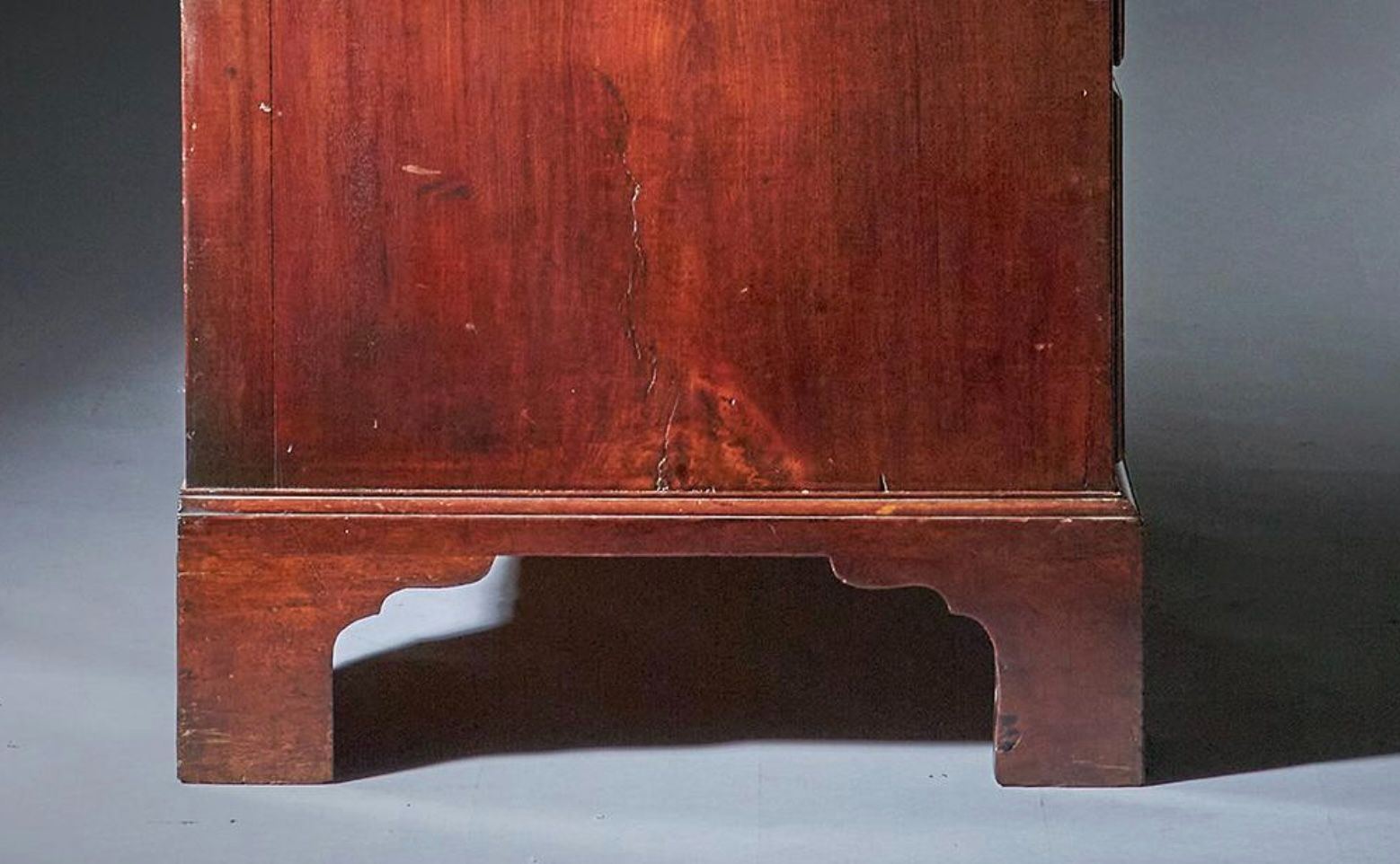 English George III Period Mahogany Secretary Bookcase thumbnail 8