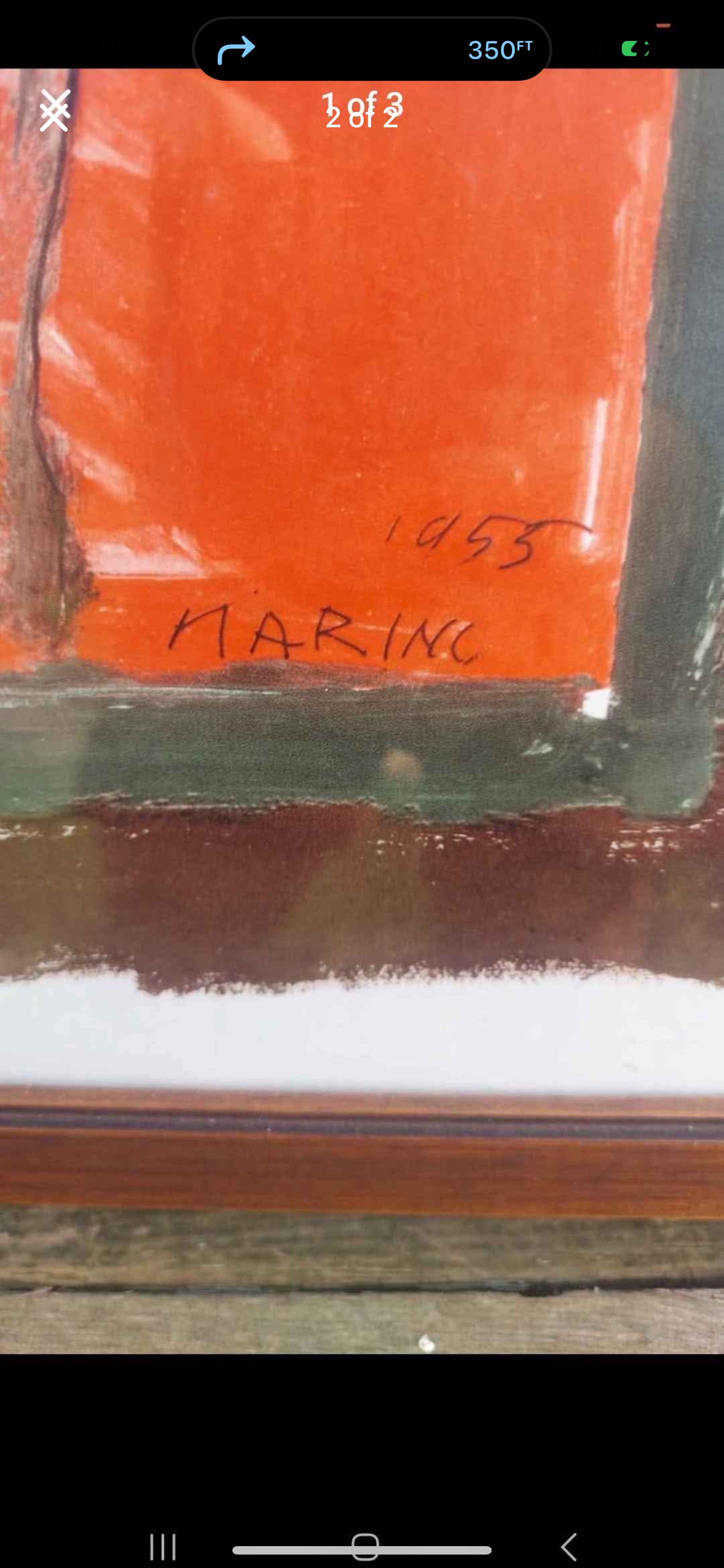 Italian Postwar Modernist Color Lithograph 'Cavaliere (Horse and Rider)' after Marino Marini thumbnail 2