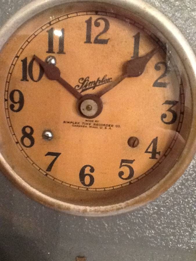 Vintage Simplex Time Recorder thumbnail 2