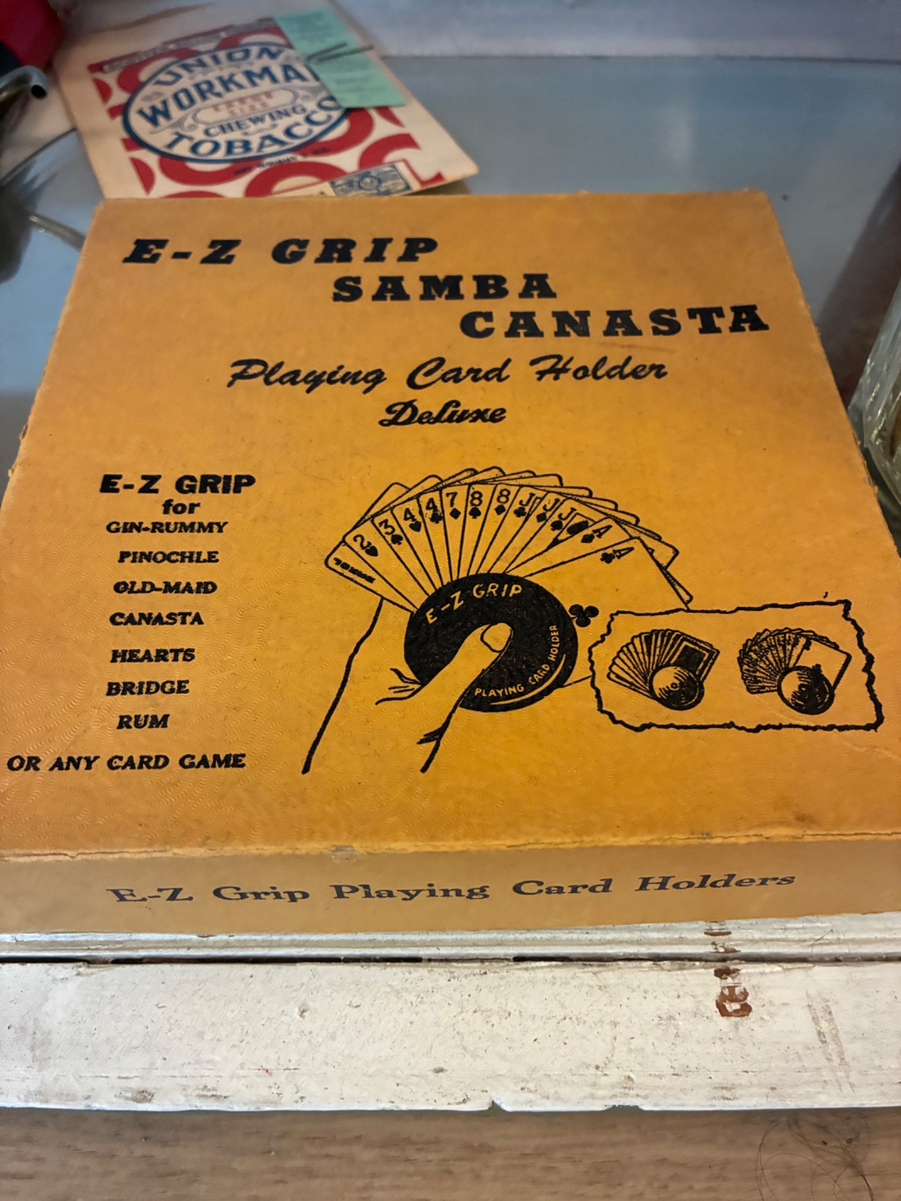 Mid-Century E-Z Grip Playing Card Holder thumbnail 2