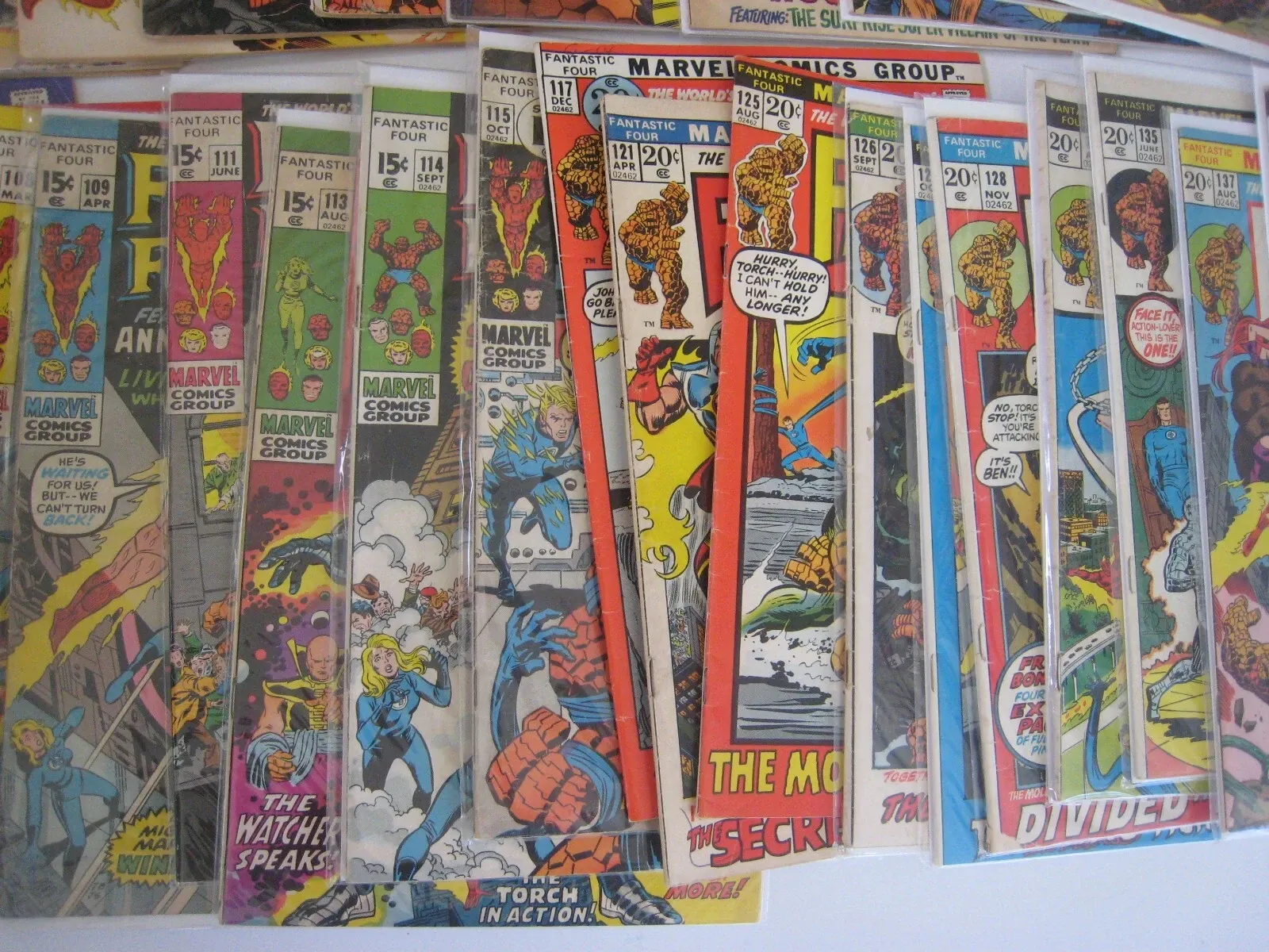 Collection of Silver and Bronze Age Fantastic Four Comic Books thumbnail 5