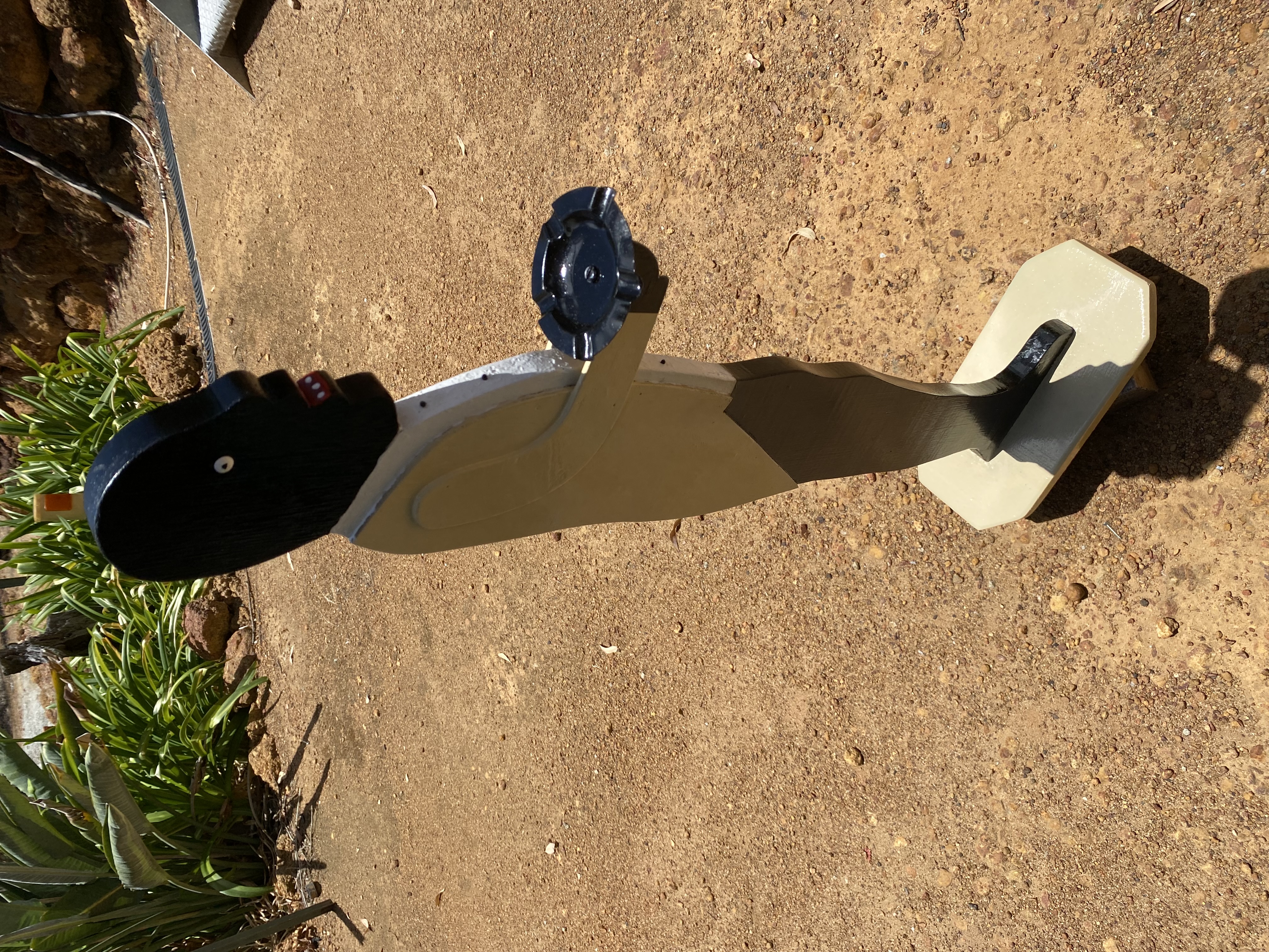 Mid-20th Century Folk Art Butler Sculpture