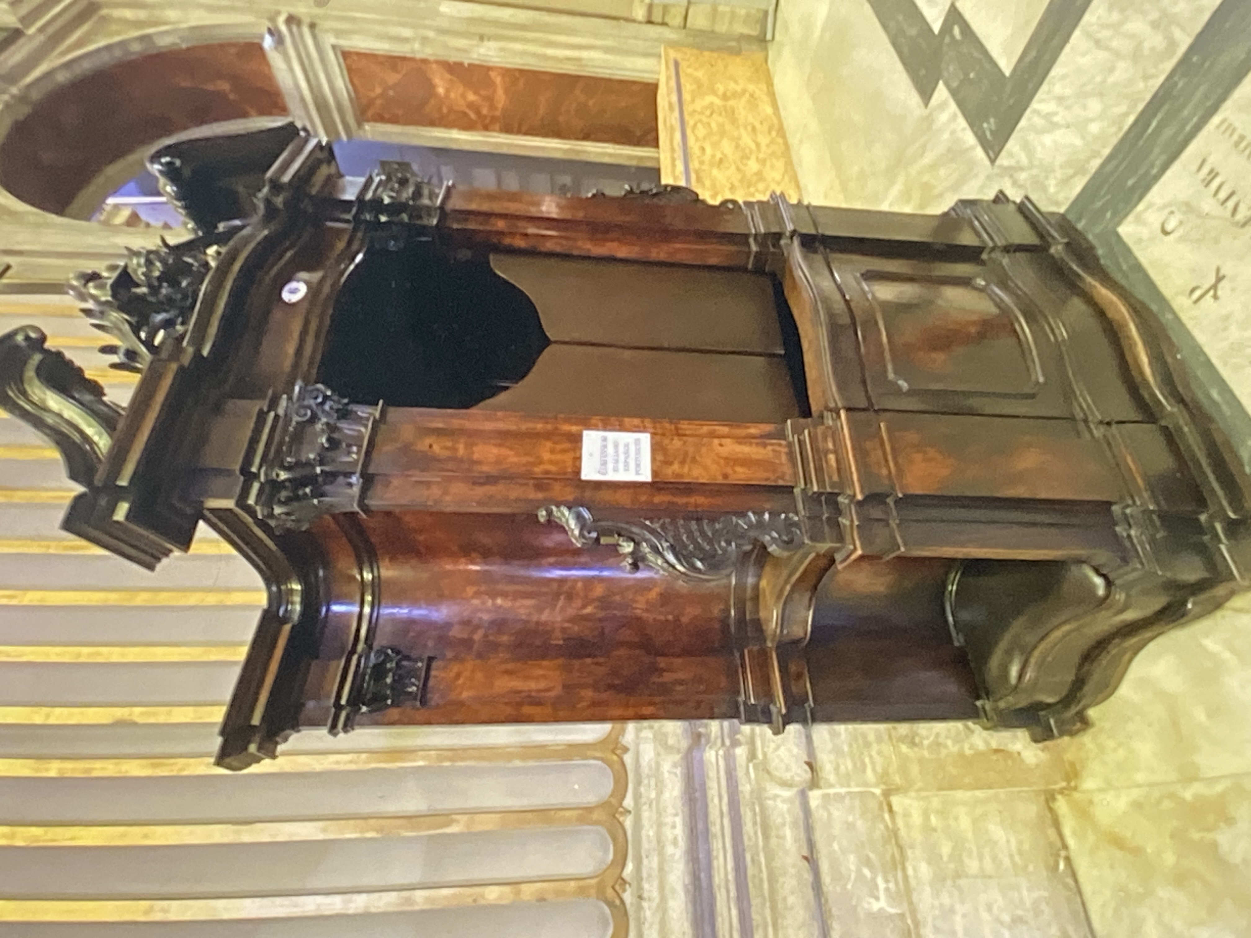Italian Baroque Period Confessional