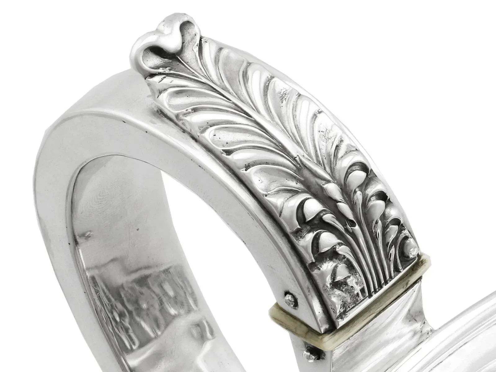 George III Period Sterling Silver Three-Piece Tea Service thumbnail 7