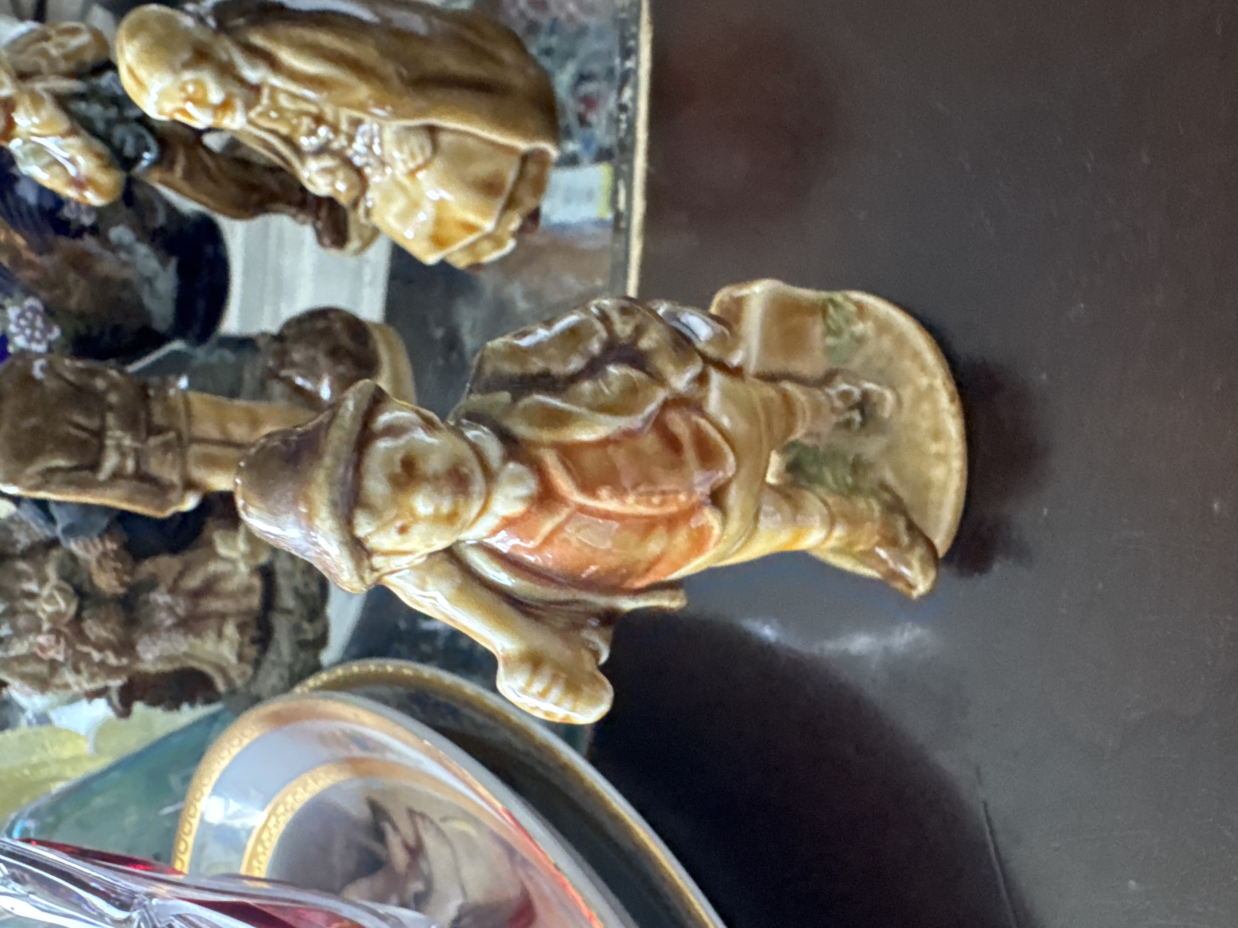 Staffordshire Pottery Figure of a Boy