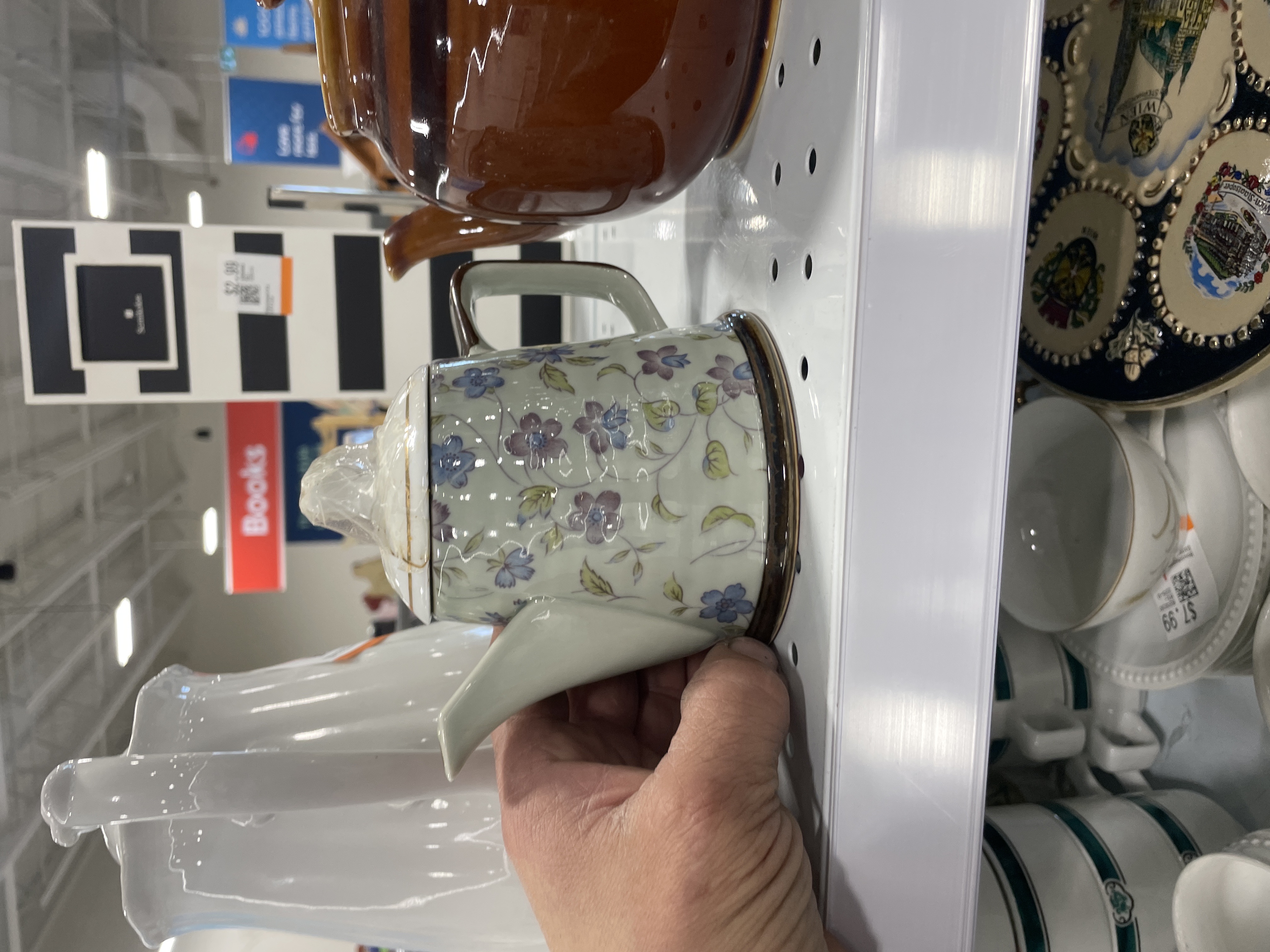 Floral Porcelain Teapot