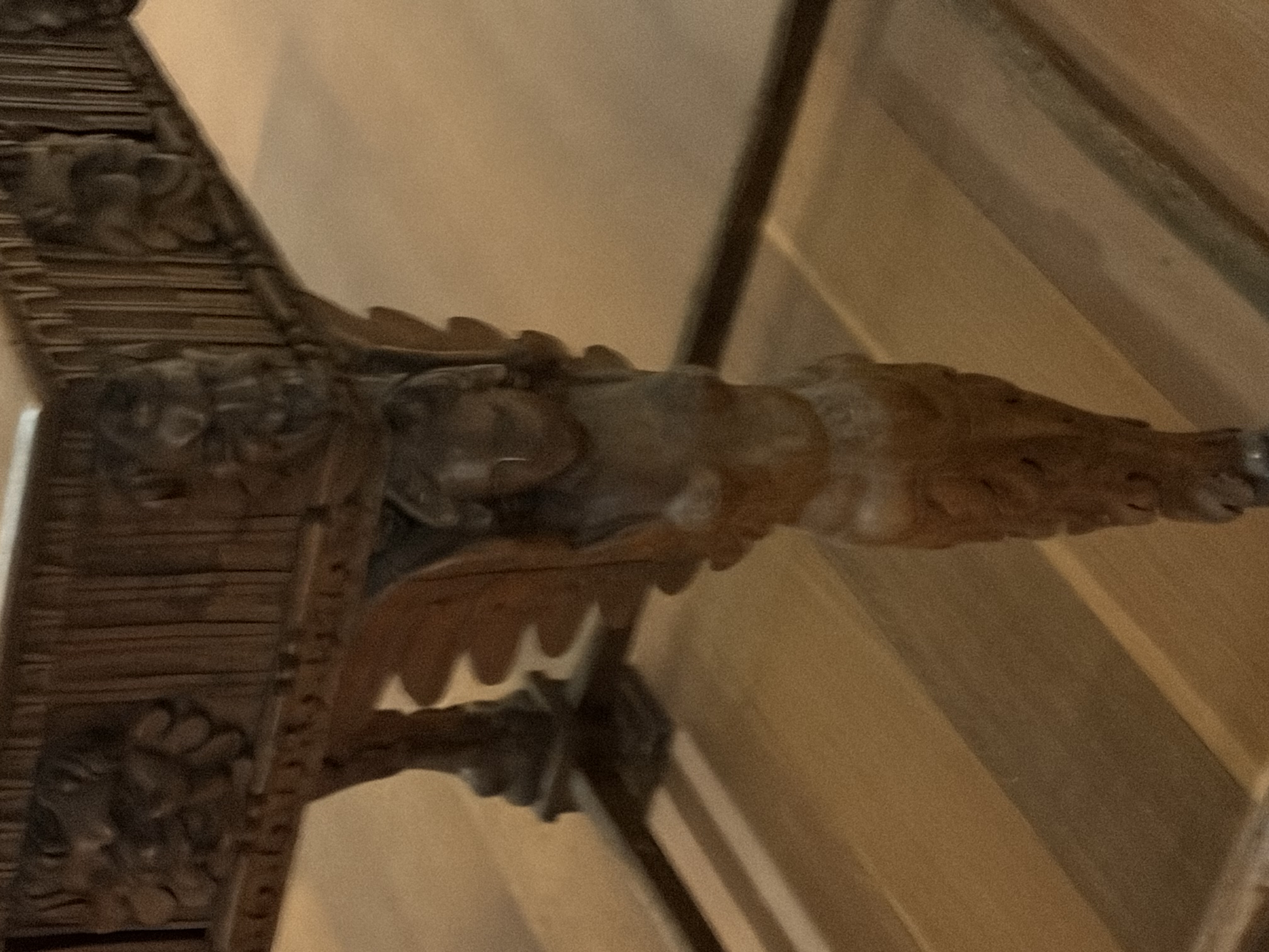 Renaissance Revival Carved Oak Table thumbnail 2