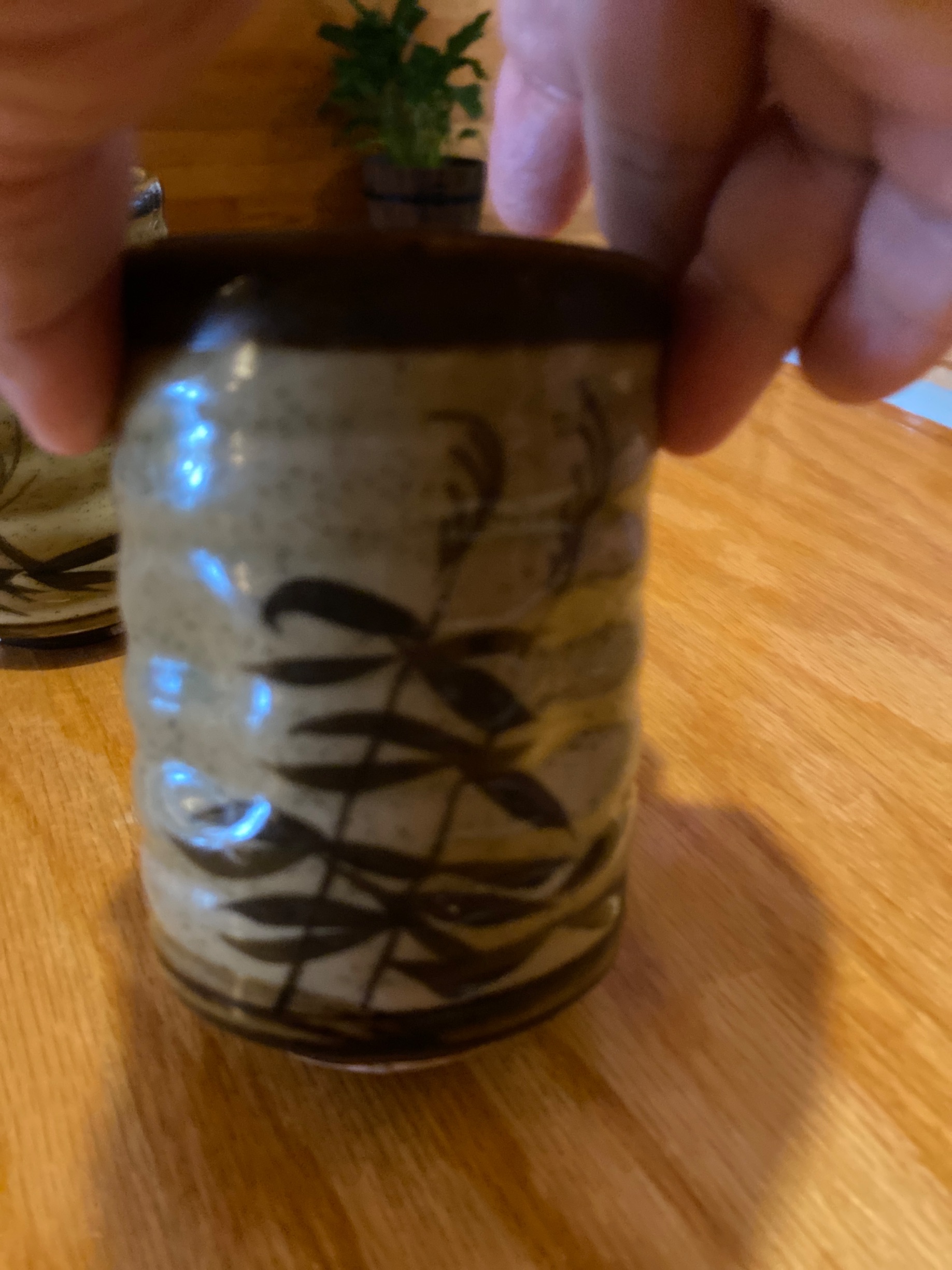 Japanese Mingei Pottery Yunomi Teacups thumbnail 2