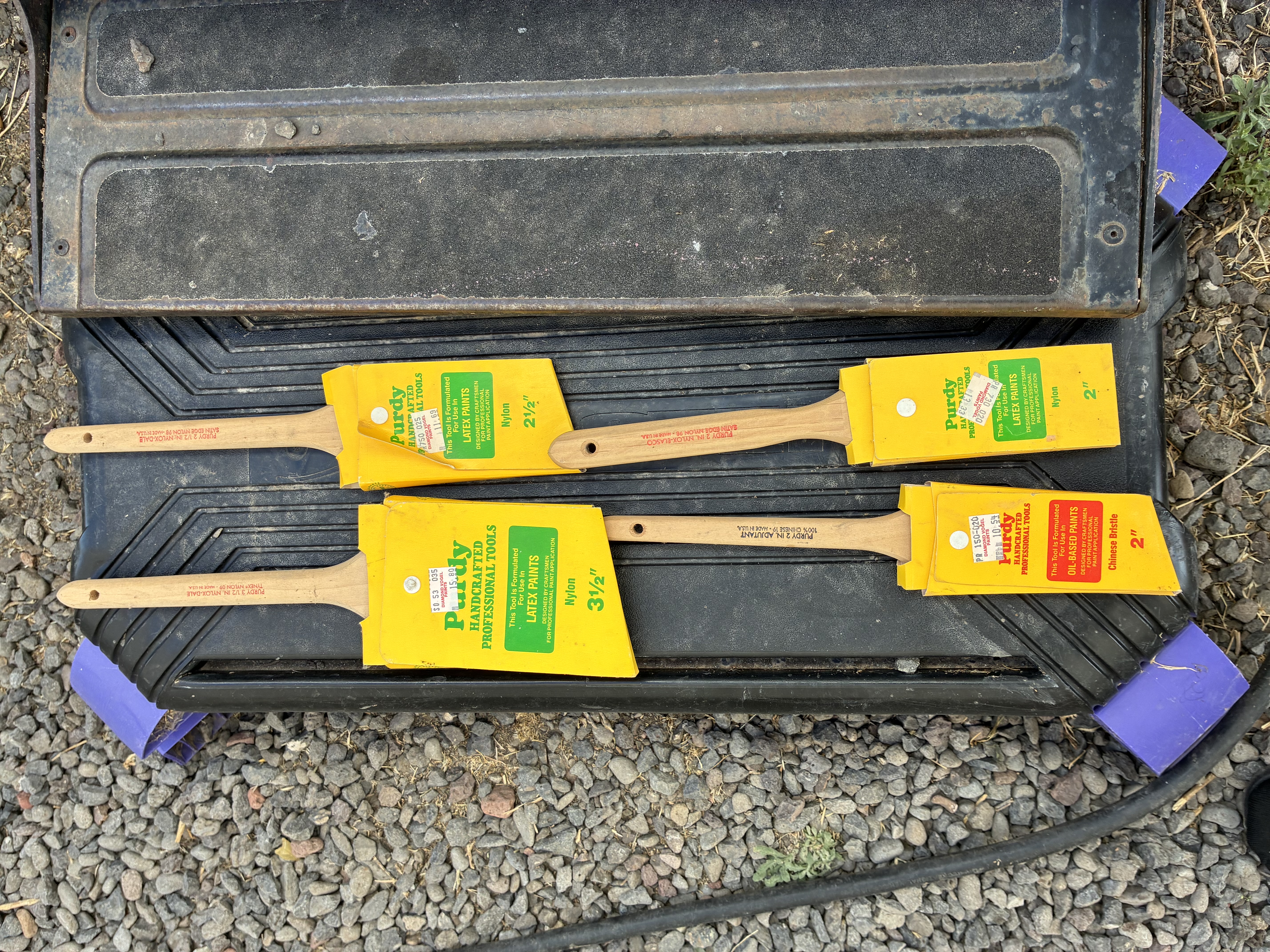 Purdy New Old Stock Professional Paint Brushes, Late 1980s