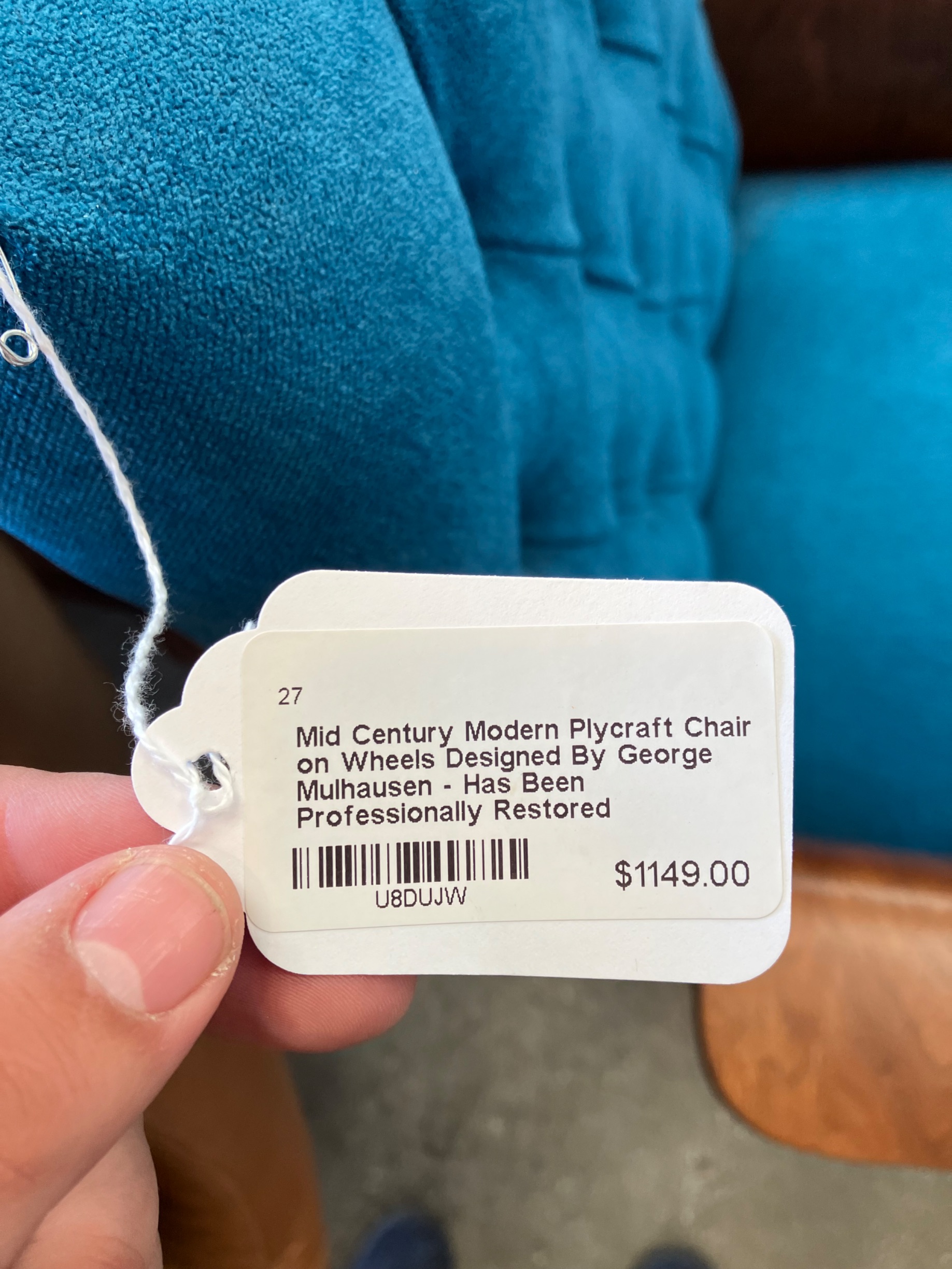 Mid-Century Modern Plycraft Chair thumbnail 3