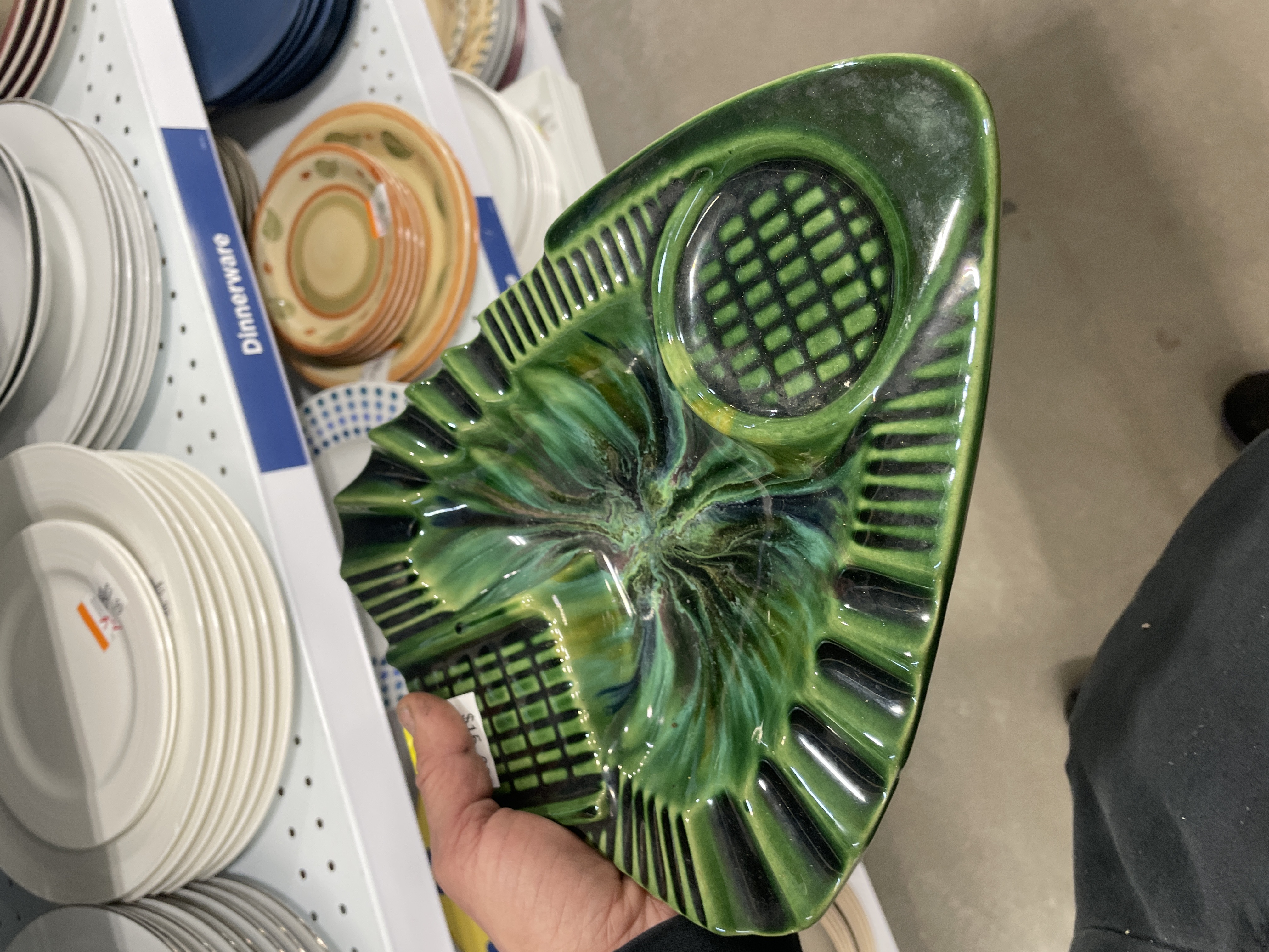 Mid-Century Modern Pottery Ashtray