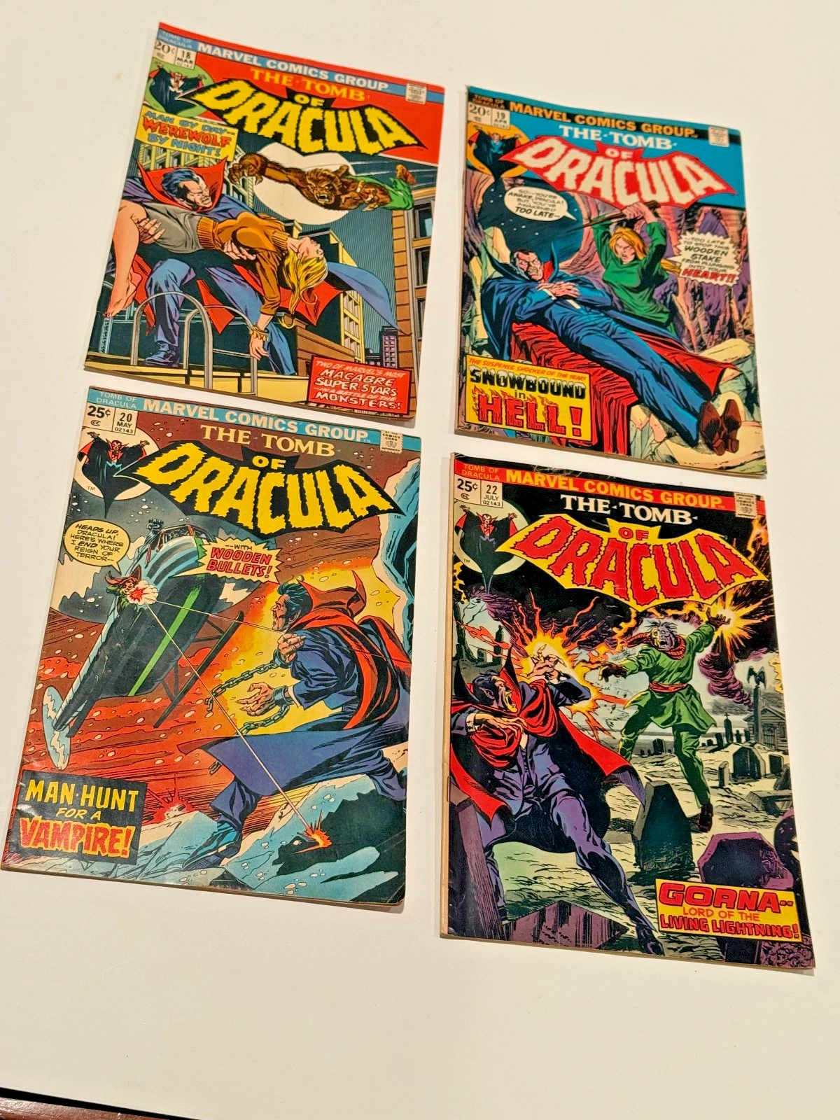 Marvel Comics Group 'The Tomb of Dracula' Bronze Age Comic Book Run thumbnail 2