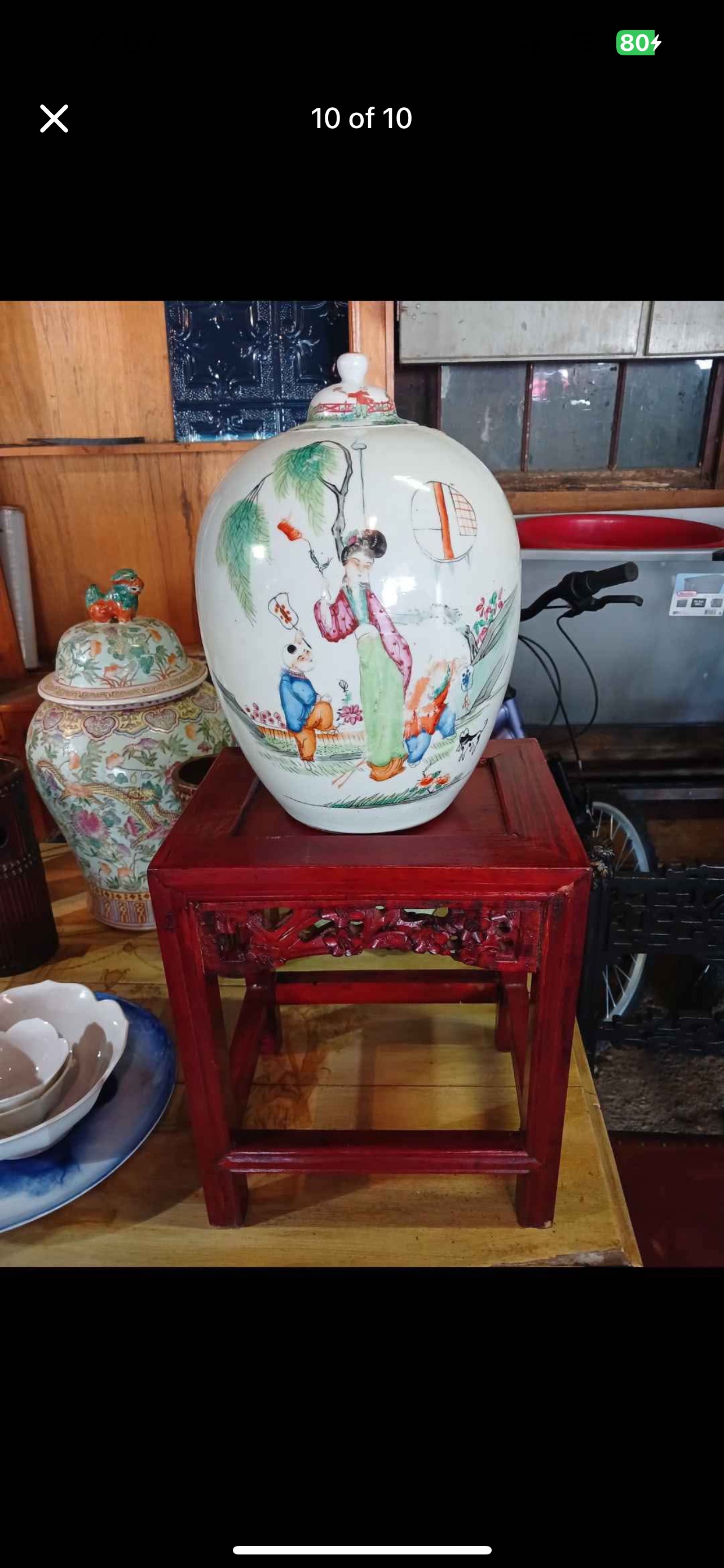 Chinese Famille Rose Porcelain Covered Jar