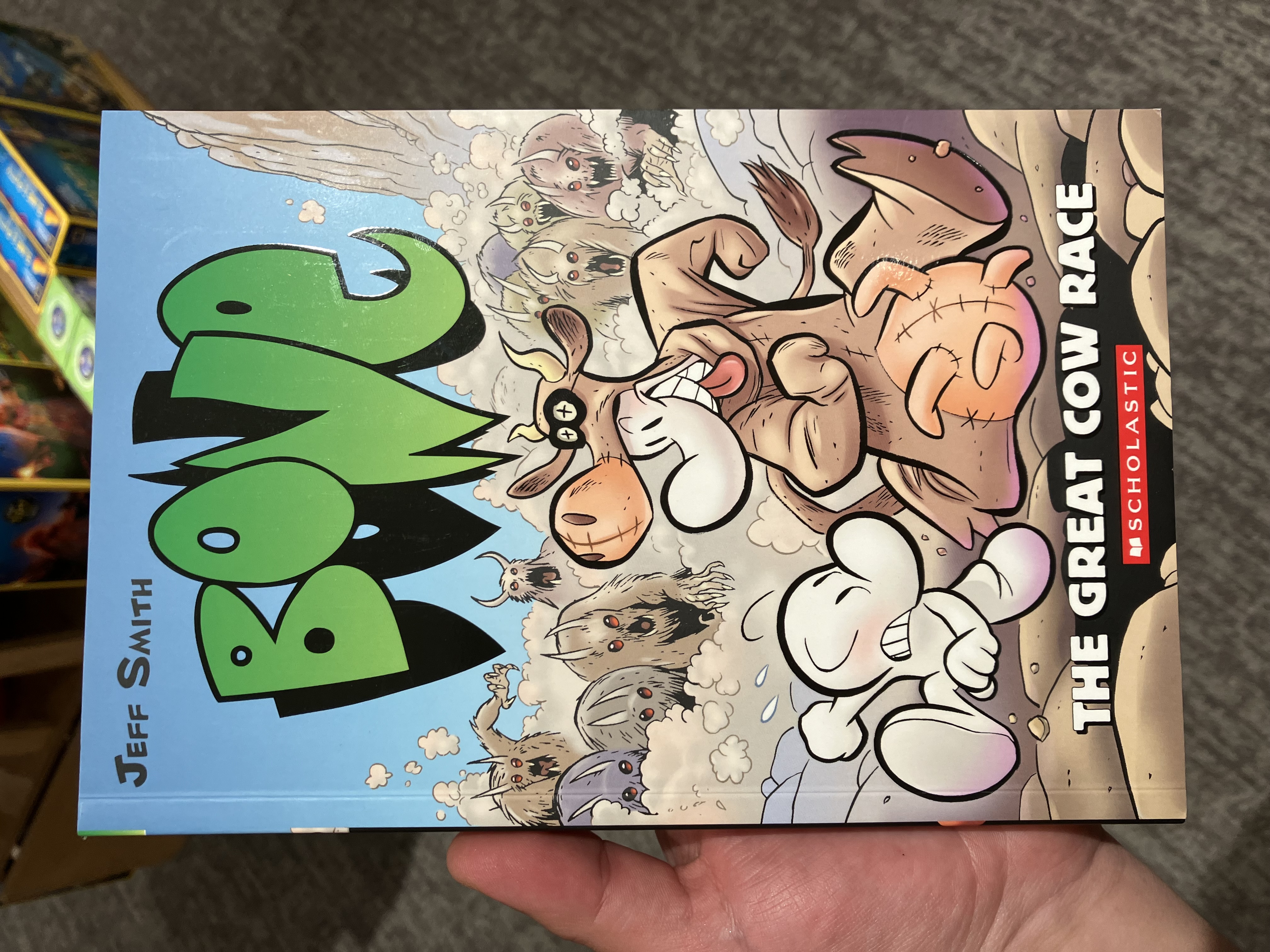 Bone Comic Book 'The Great Cow Race'