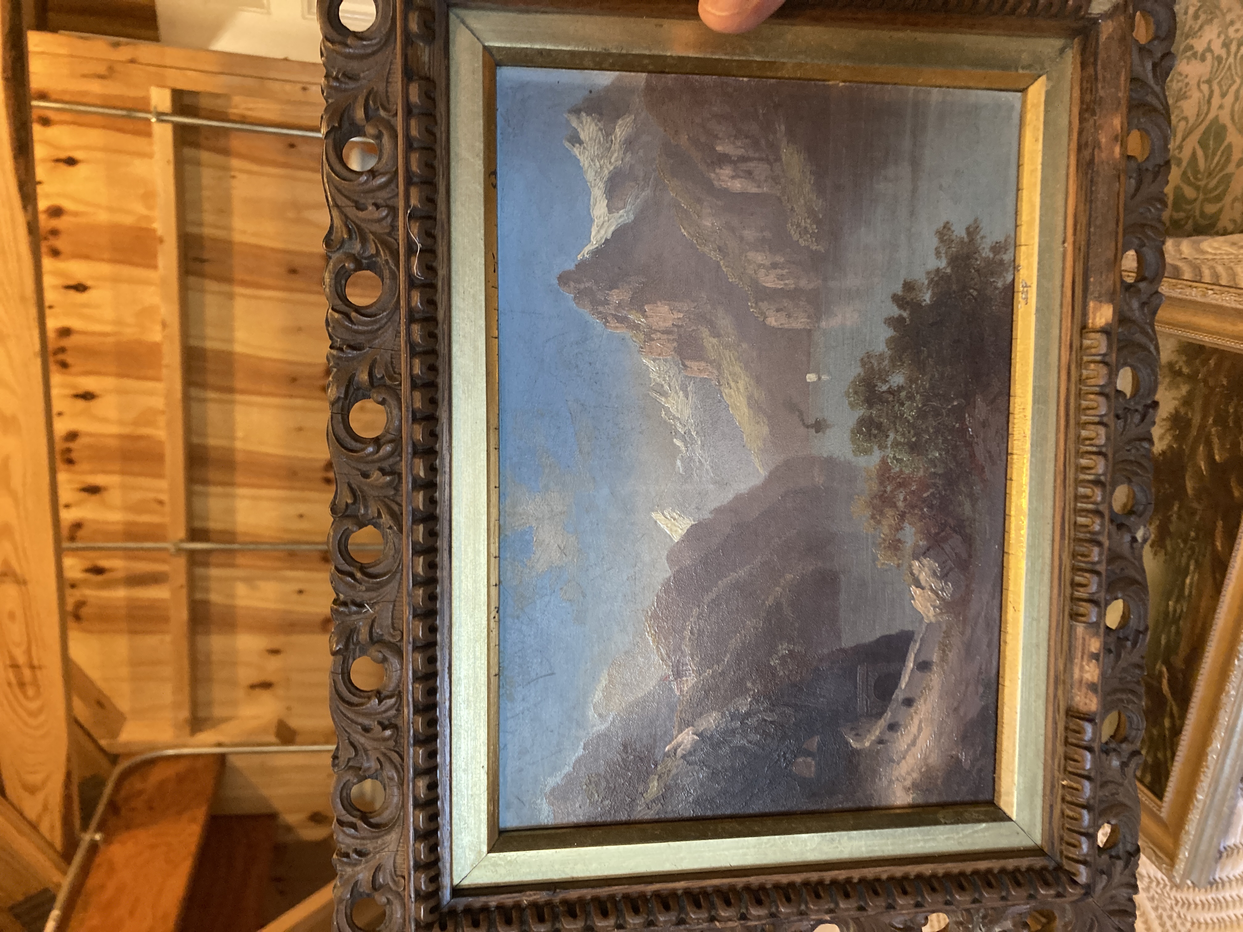 19th Century European Landscape Oil Painting
