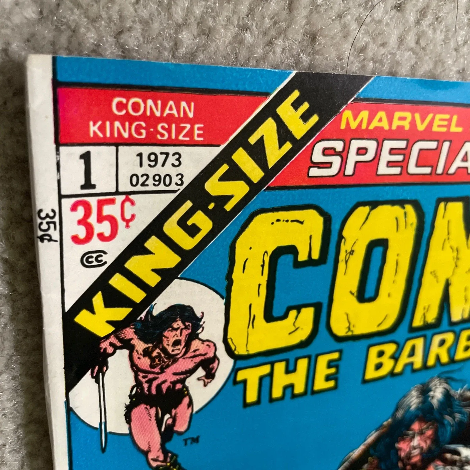 Marvel Bronze Age 'Conan the Barbarian King Size Special' Comic Book #1 (1973) thumbnail 3