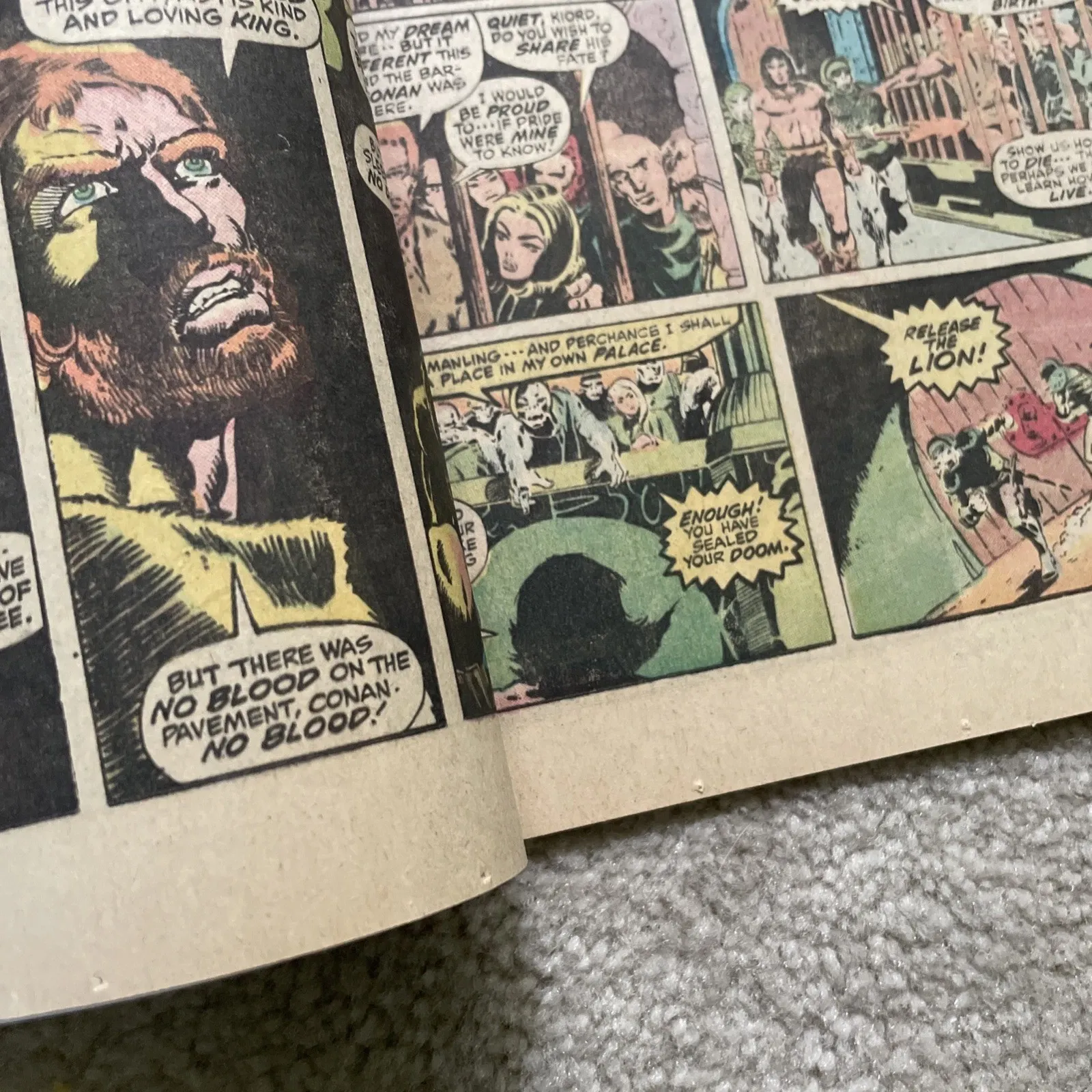 Marvel Bronze Age 'Conan the Barbarian King Size Special' Comic Book #1 (1973) thumbnail 4