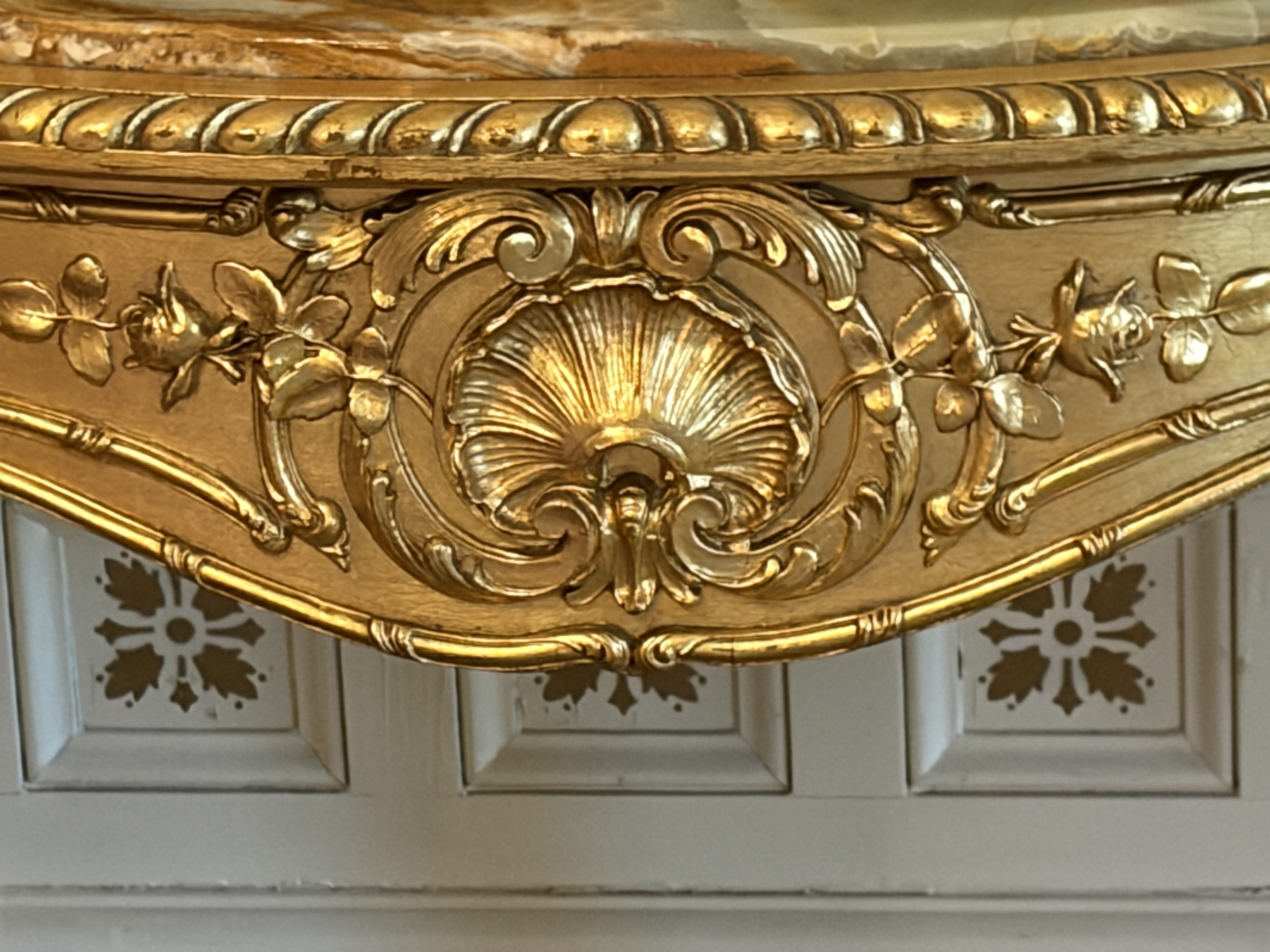Louis XV Style Giltwood Console Table thumbnail 5