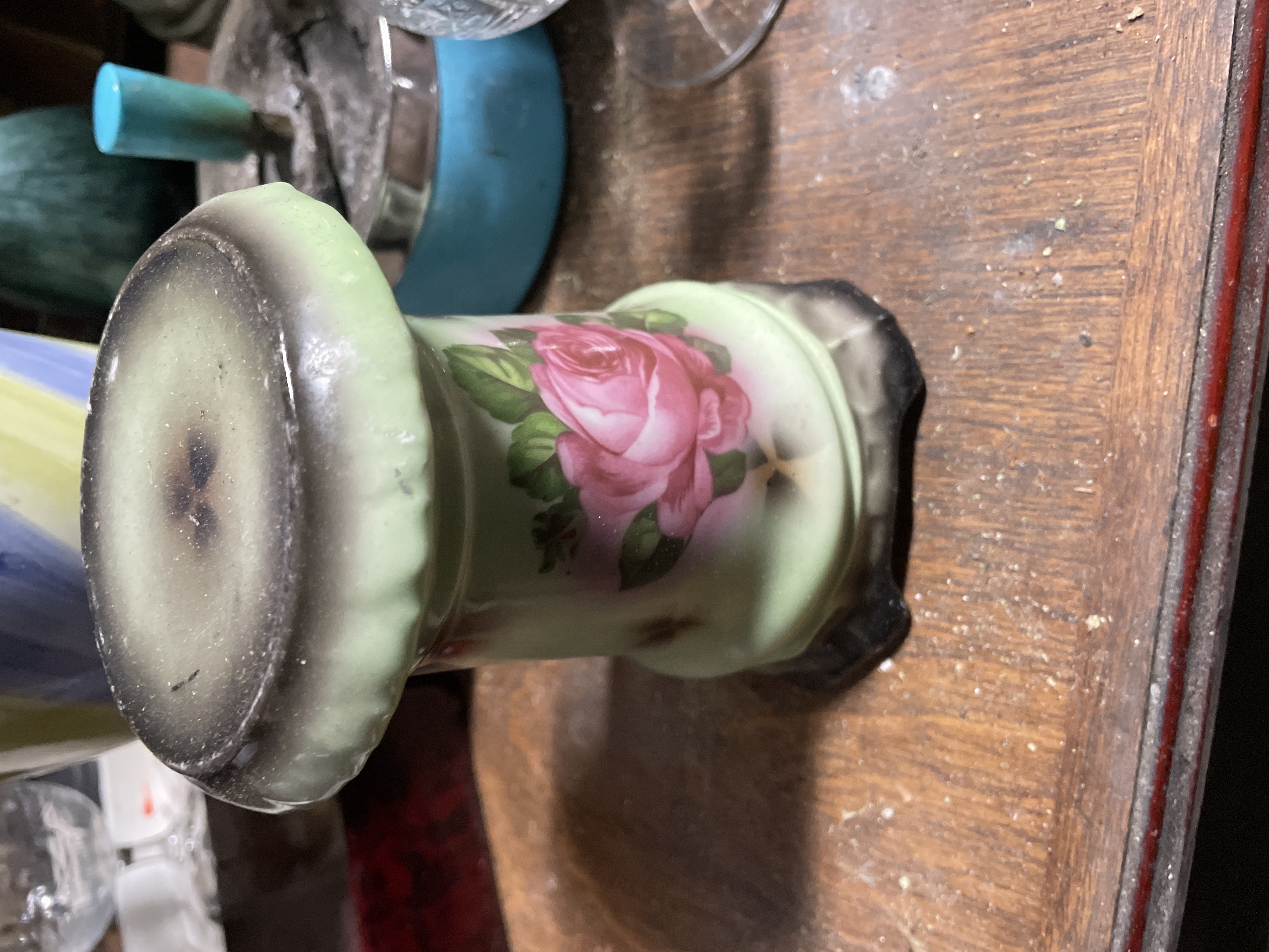 Victorian Glass Salt Shaker